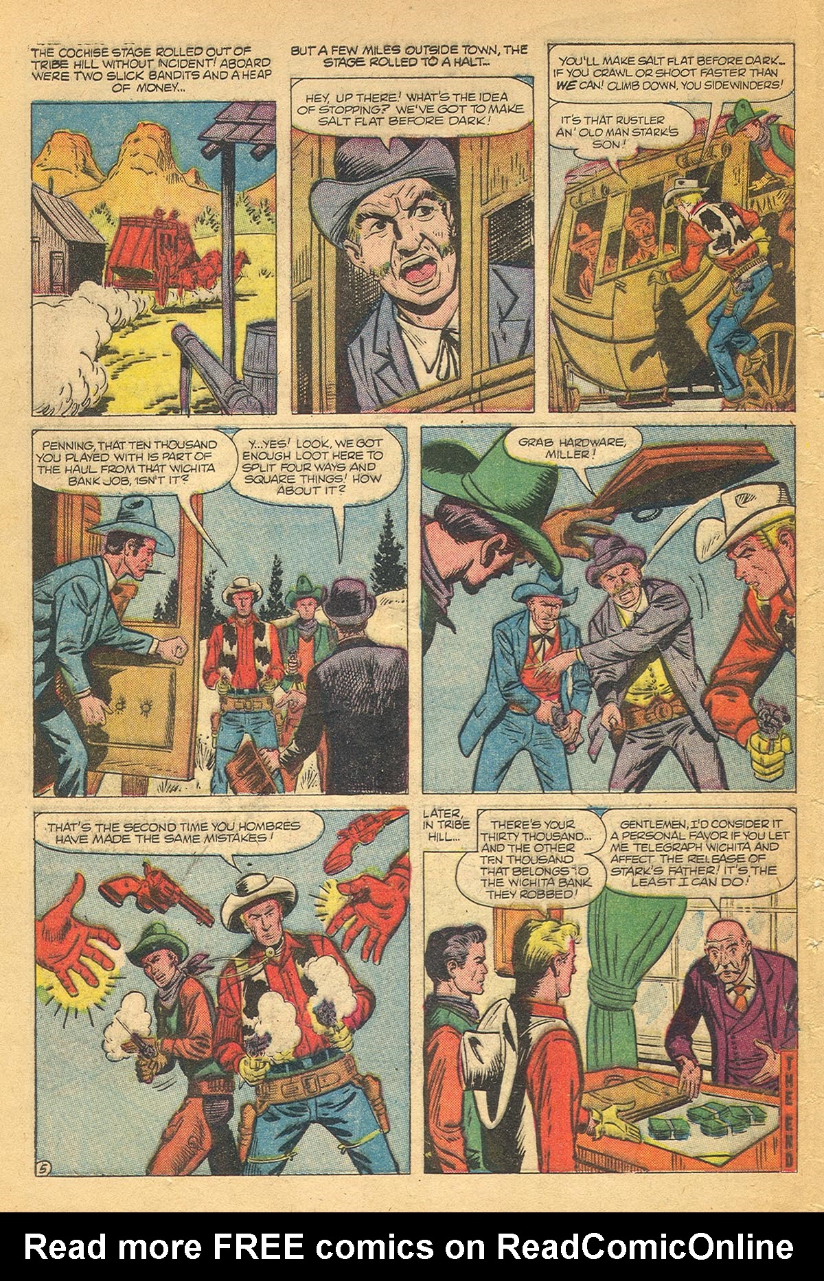 Read online Kid Colt Outlaw comic -  Issue #69 - 32