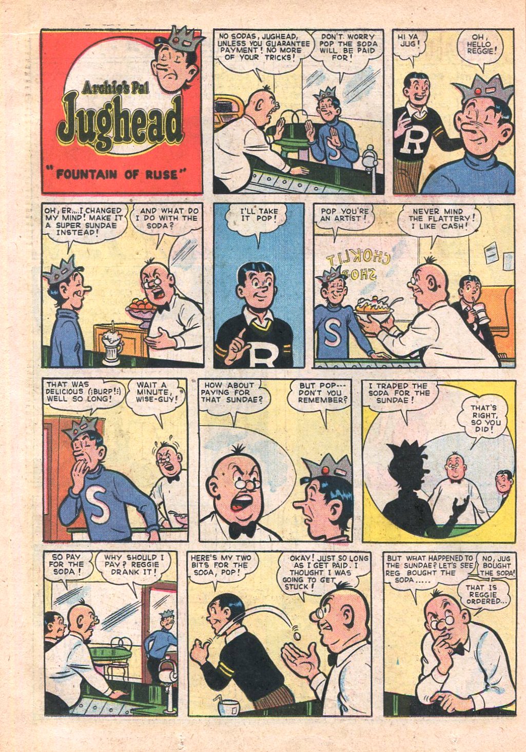 Read online Archie's Joke Book Magazine comic -  Issue #1 - 26