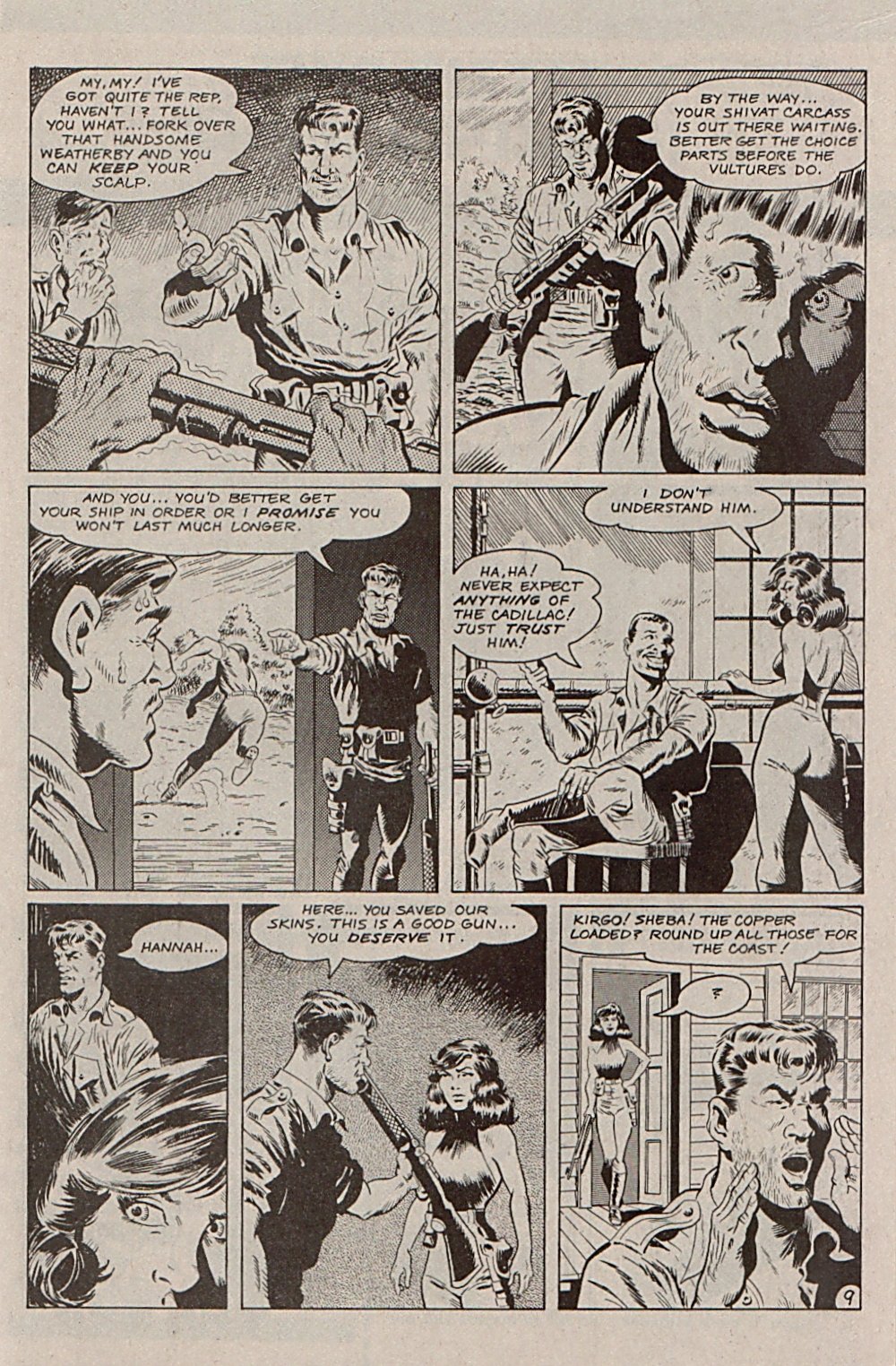 Read online Xenozoic Tales comic -  Issue #2 - 12