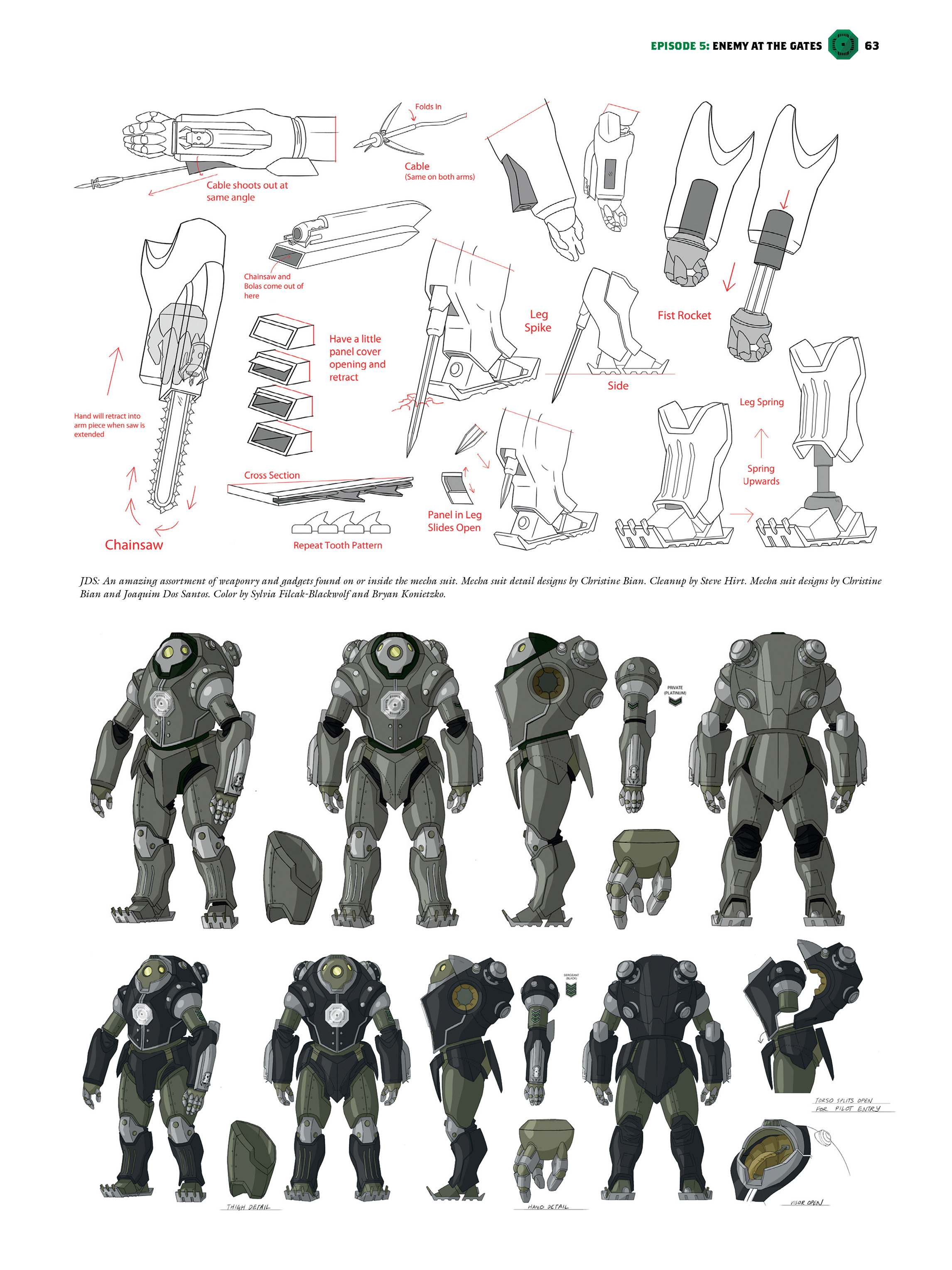 Read online The Legend of Korra: The Art of the Animated Series comic -  Issue # TPB 4 - 59