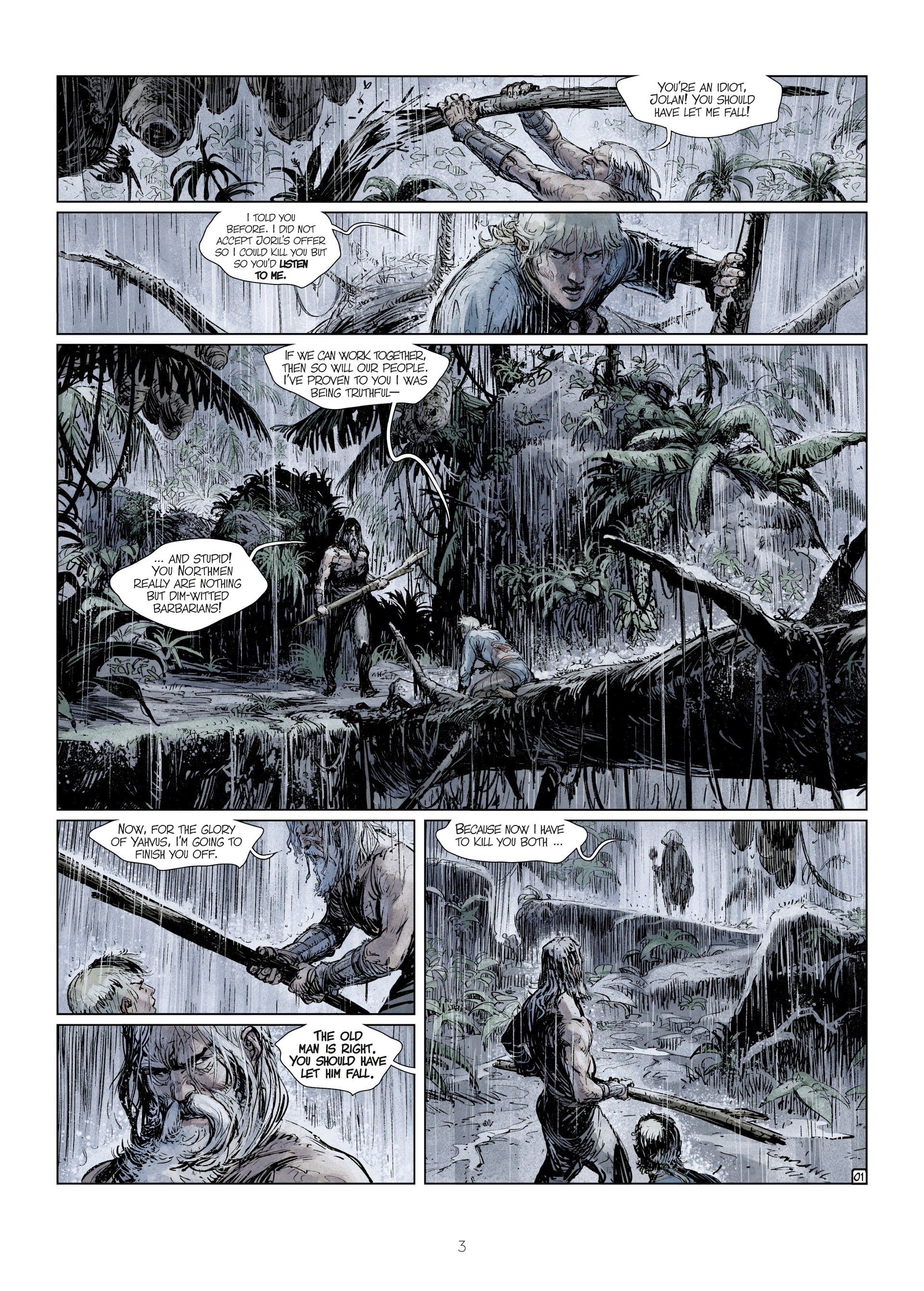 Read online Kriss of Valnor: The Master of Justice comic -  Issue # Full - 5