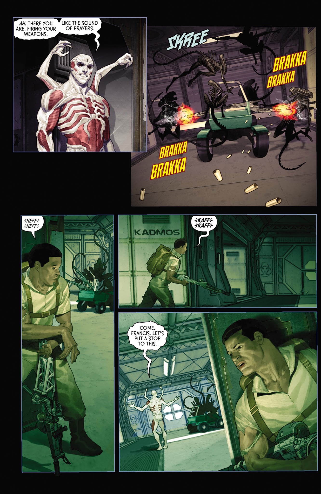 Read online Alien vs. Predator: Fire and Stone comic -  Issue #2 - 22