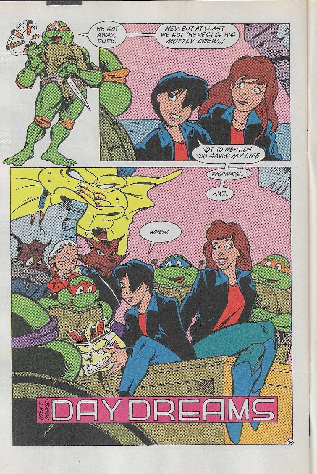 Teenage Mutant Ninja Turtles Adventures (1989) issue 30 - Page 32