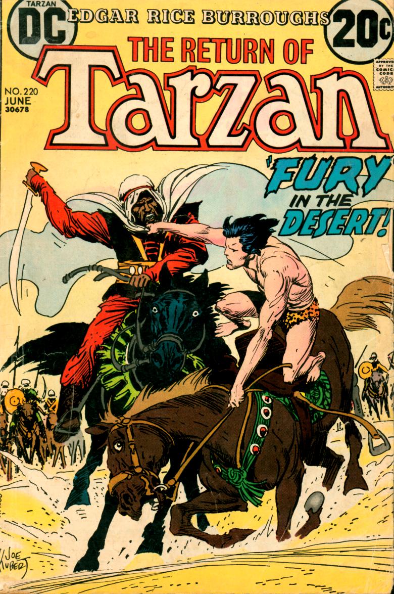 Read online Tarzan (1972) comic -  Issue #220 - 1