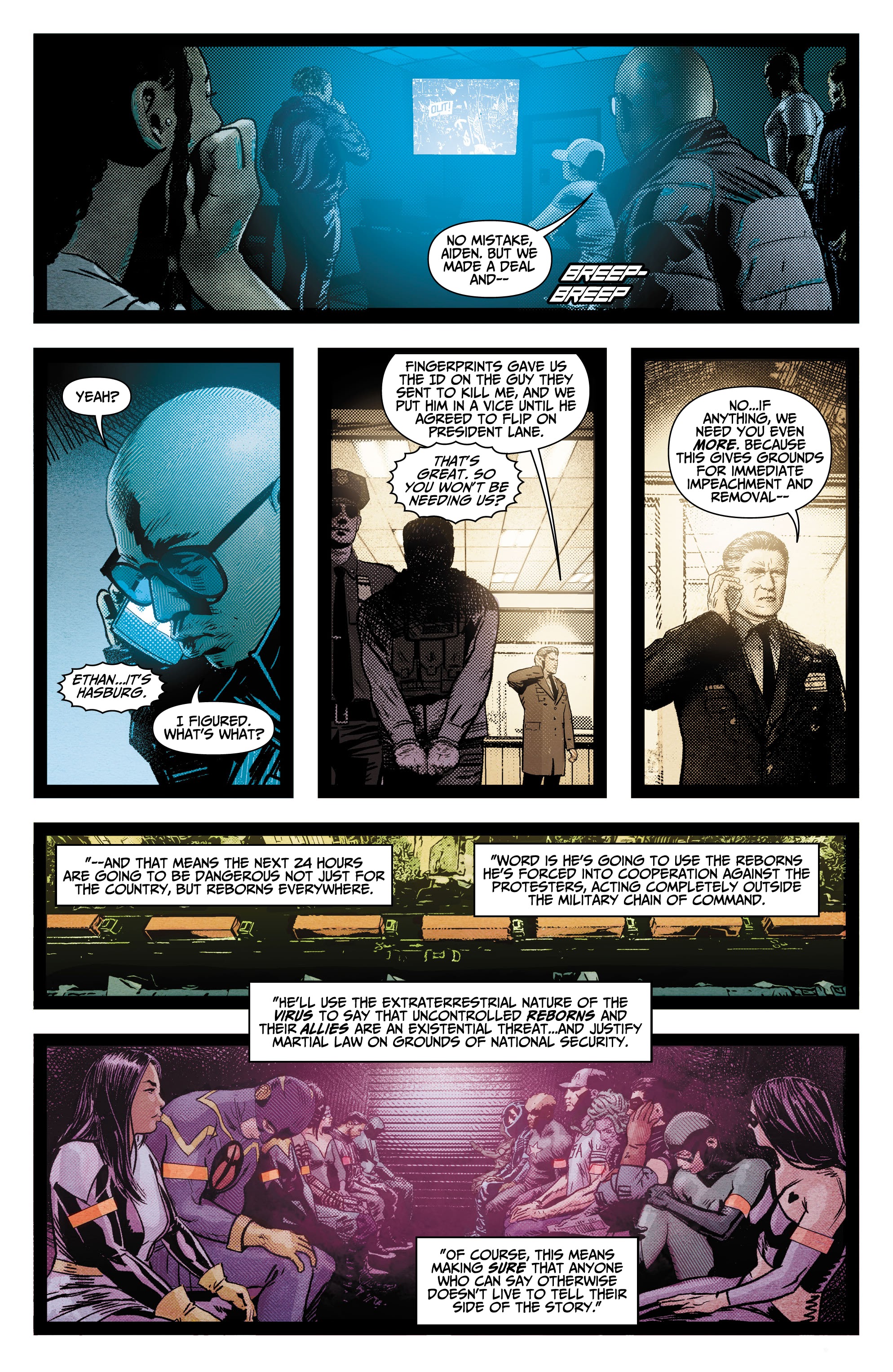 Read online The Resistance: Uprising comic -  Issue #6 - 9