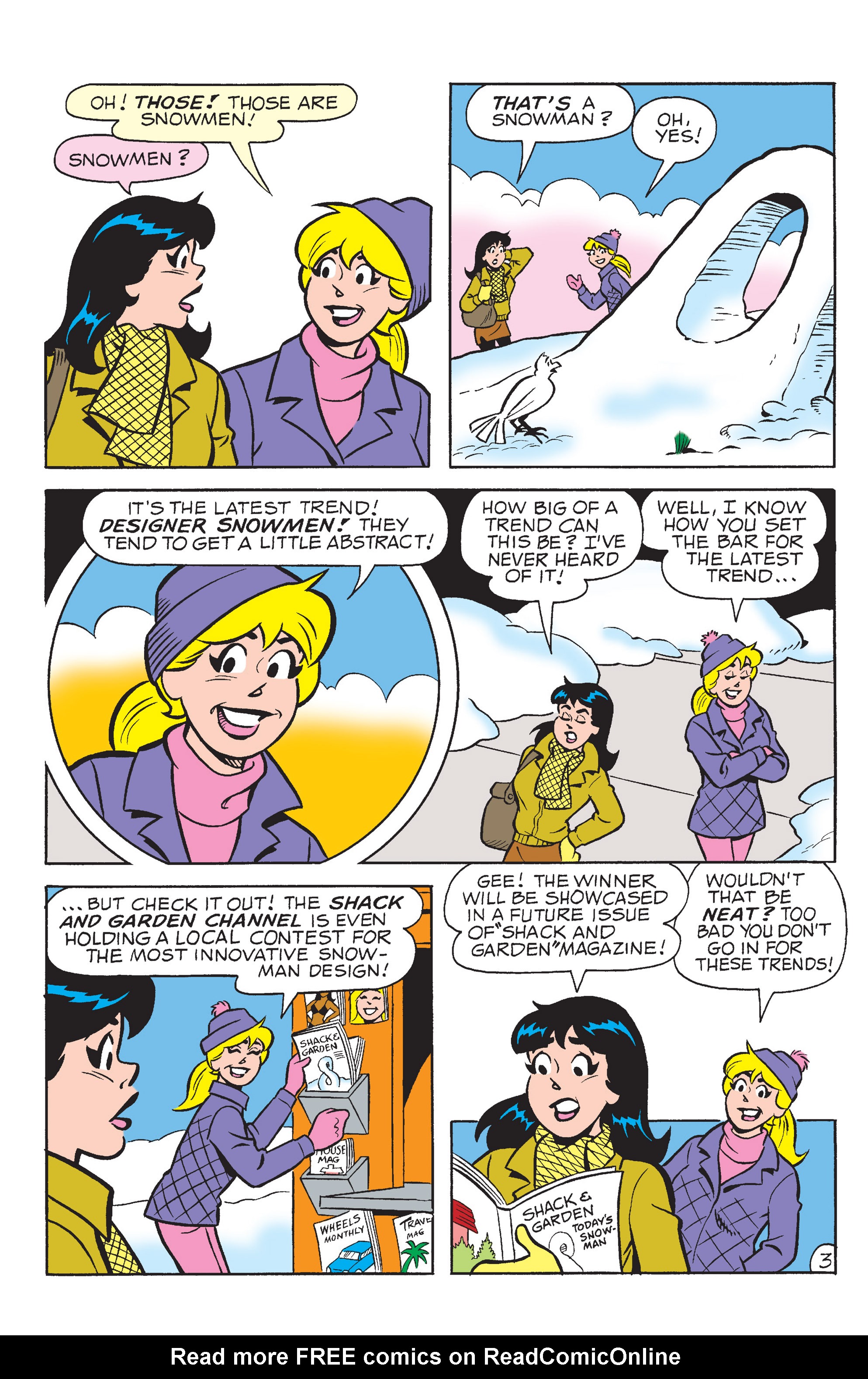 Read online B&V Friends: Snow Day! comic -  Issue # TPB - 17