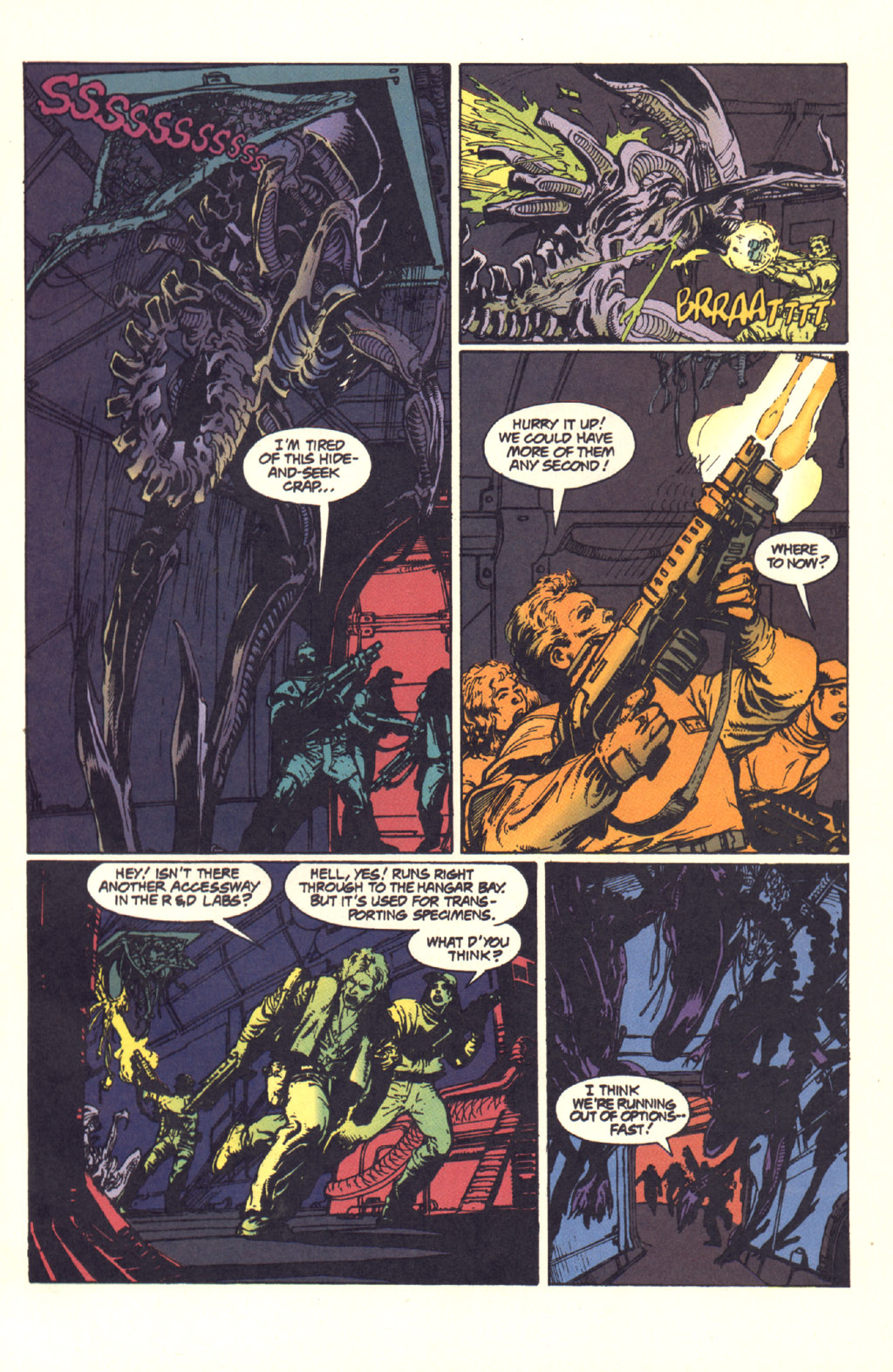 Read online Aliens: Rogue comic -  Issue #4 - 7