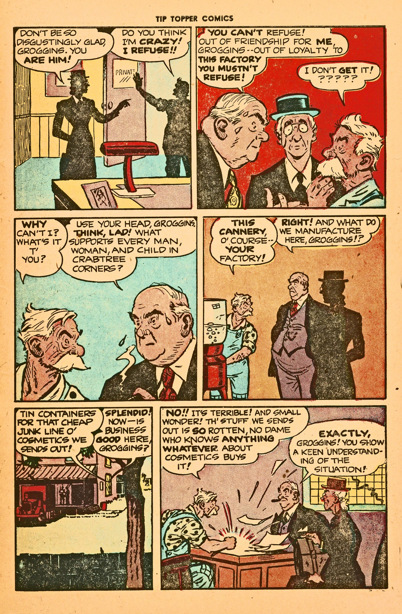 Read online Tip Topper Comics comic -  Issue #3 - 45