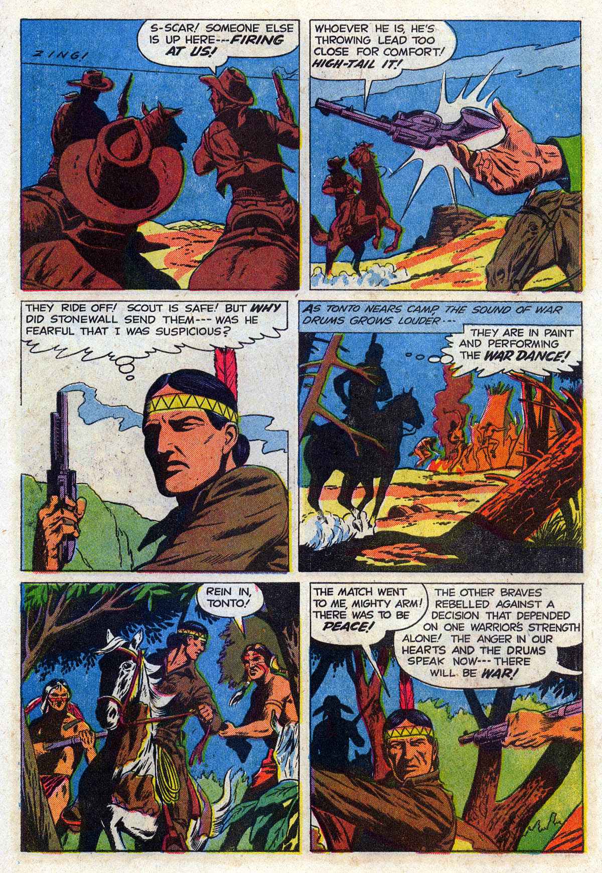 Read online Lone Ranger's Companion Tonto comic -  Issue #18 - 27