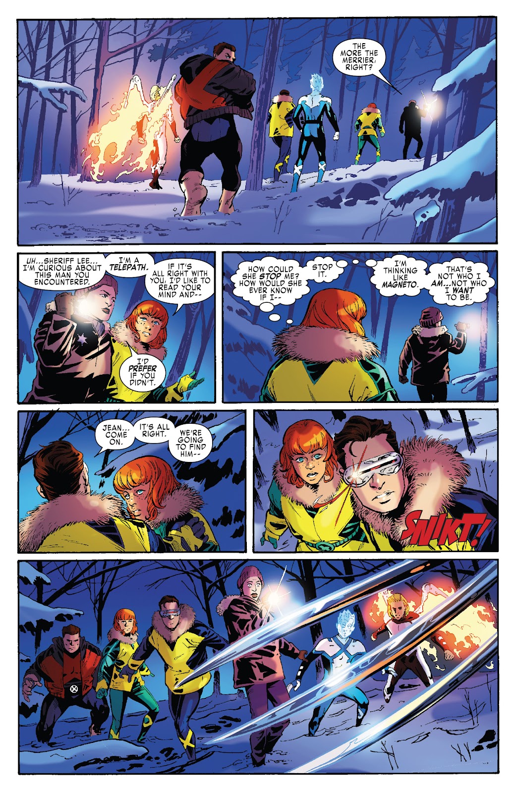 Read online XMen Blue comic Issue 4