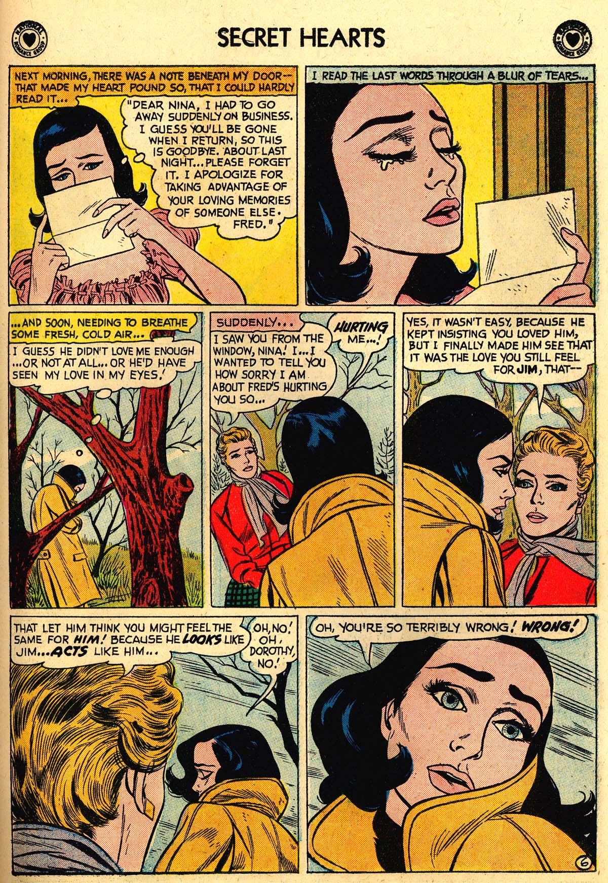 Read online Secret Hearts comic -  Issue #56 - 23