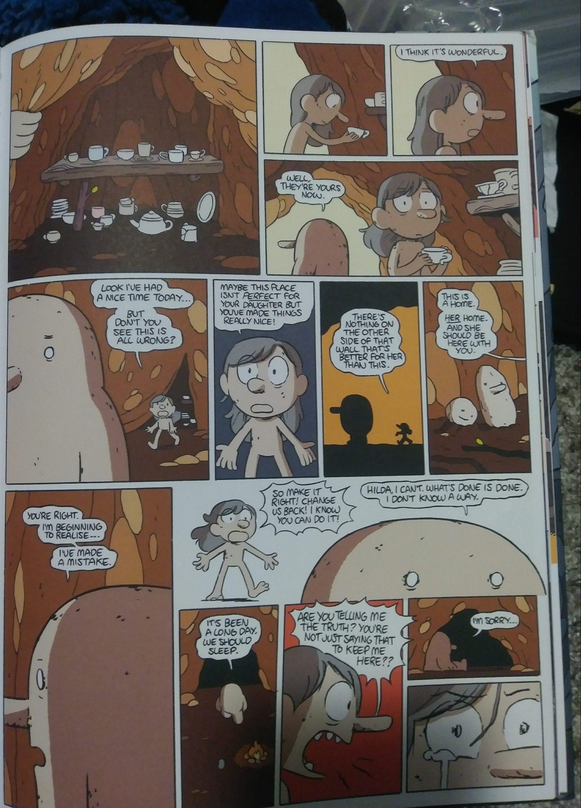 Read online Hilda and the Mountain King comic -  Issue # TPB - 40