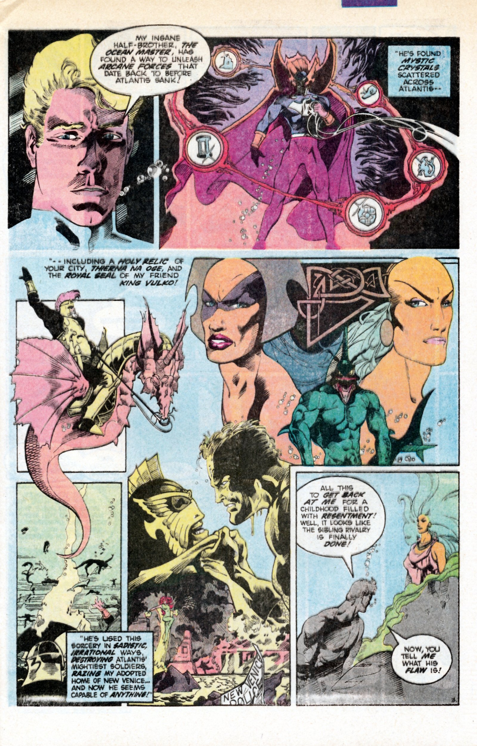 Read online Aquaman (1986) comic -  Issue #4 - 5