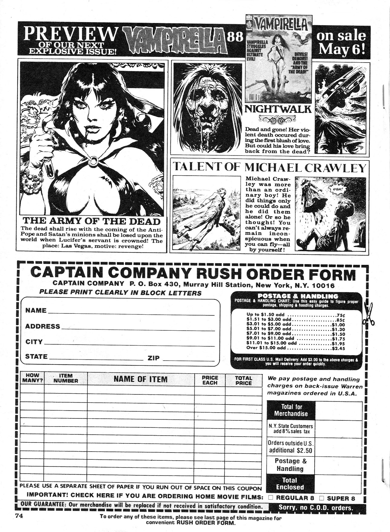 Read online Vampirella (1969) comic -  Issue #87 - 74