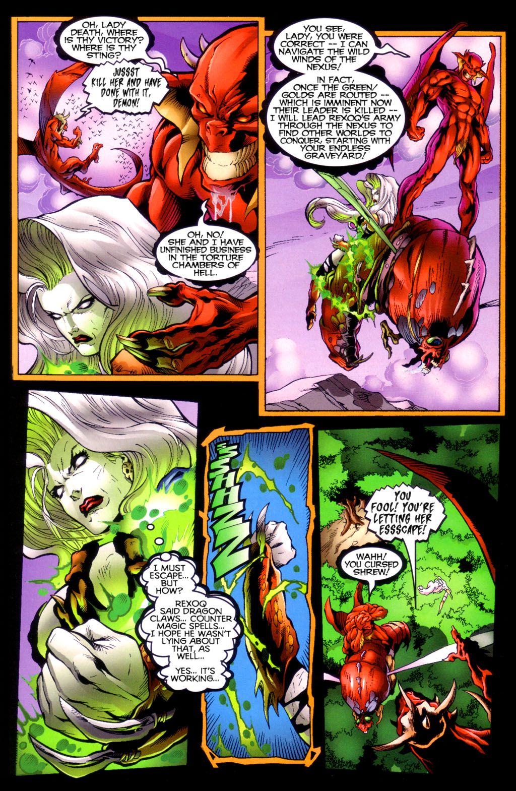 Read online Lady Death: Dragon Wars comic -  Issue # Full - 18