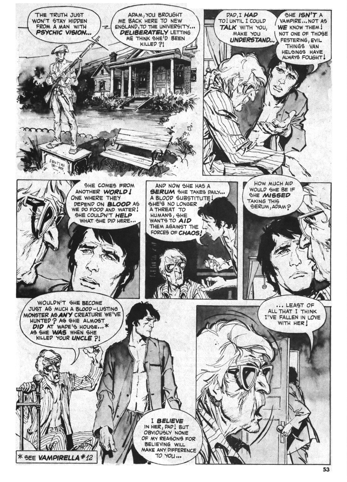 Read online Vampirella (1969) comic -  Issue #55 - 53