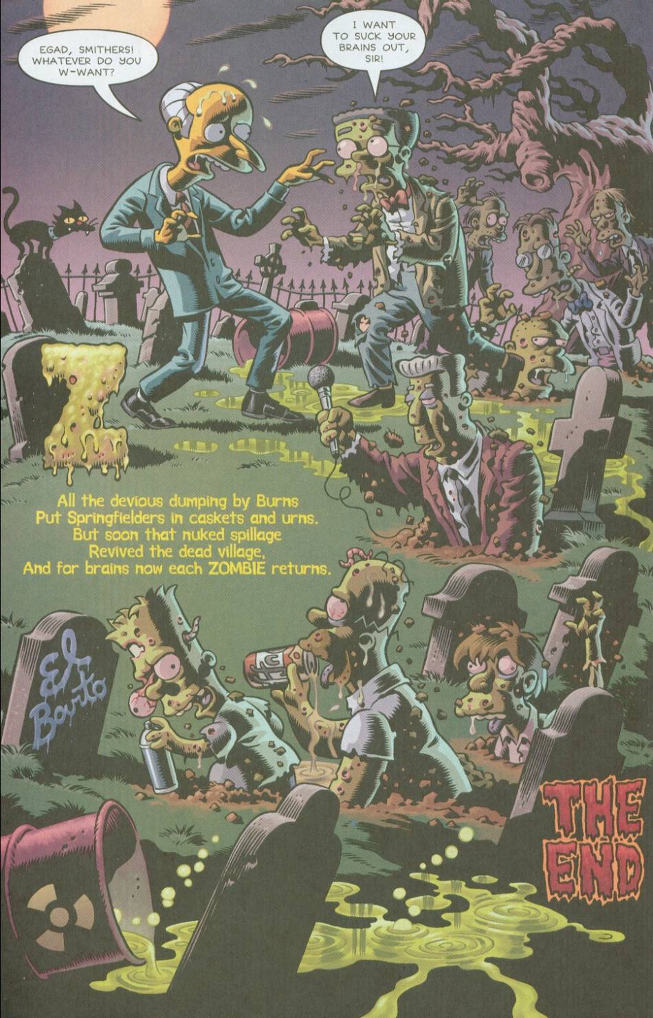 Read online Treehouse of Horror comic -  Issue #8 - 45