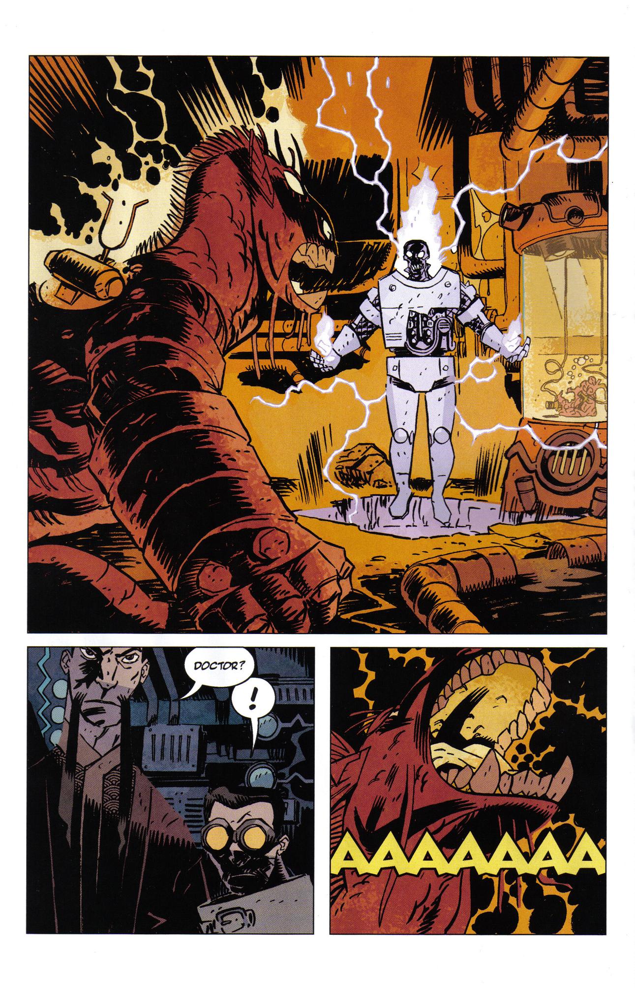 Read online Lobster Johnson: The Iron Prometheus comic -  Issue #4 - 12