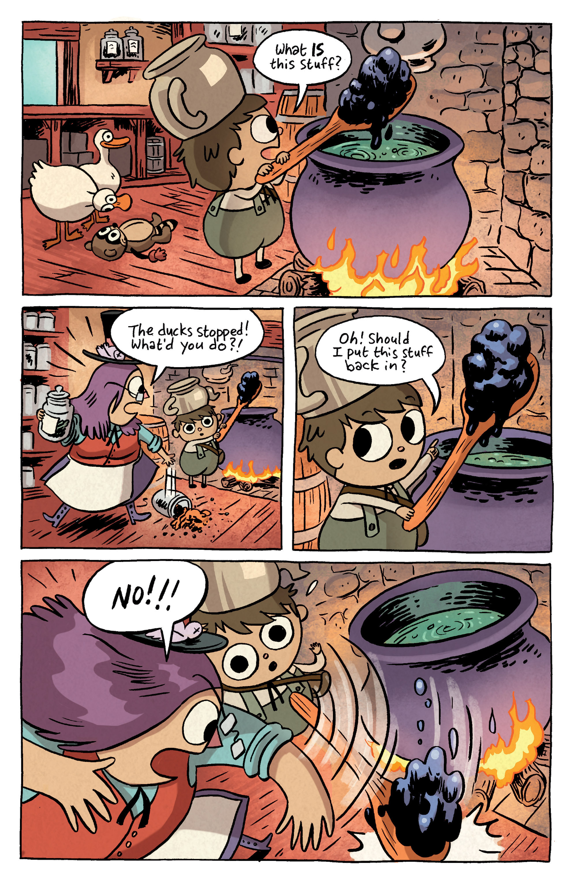 Read online Over the Garden Wall (2016) comic -  Issue #3 - 9