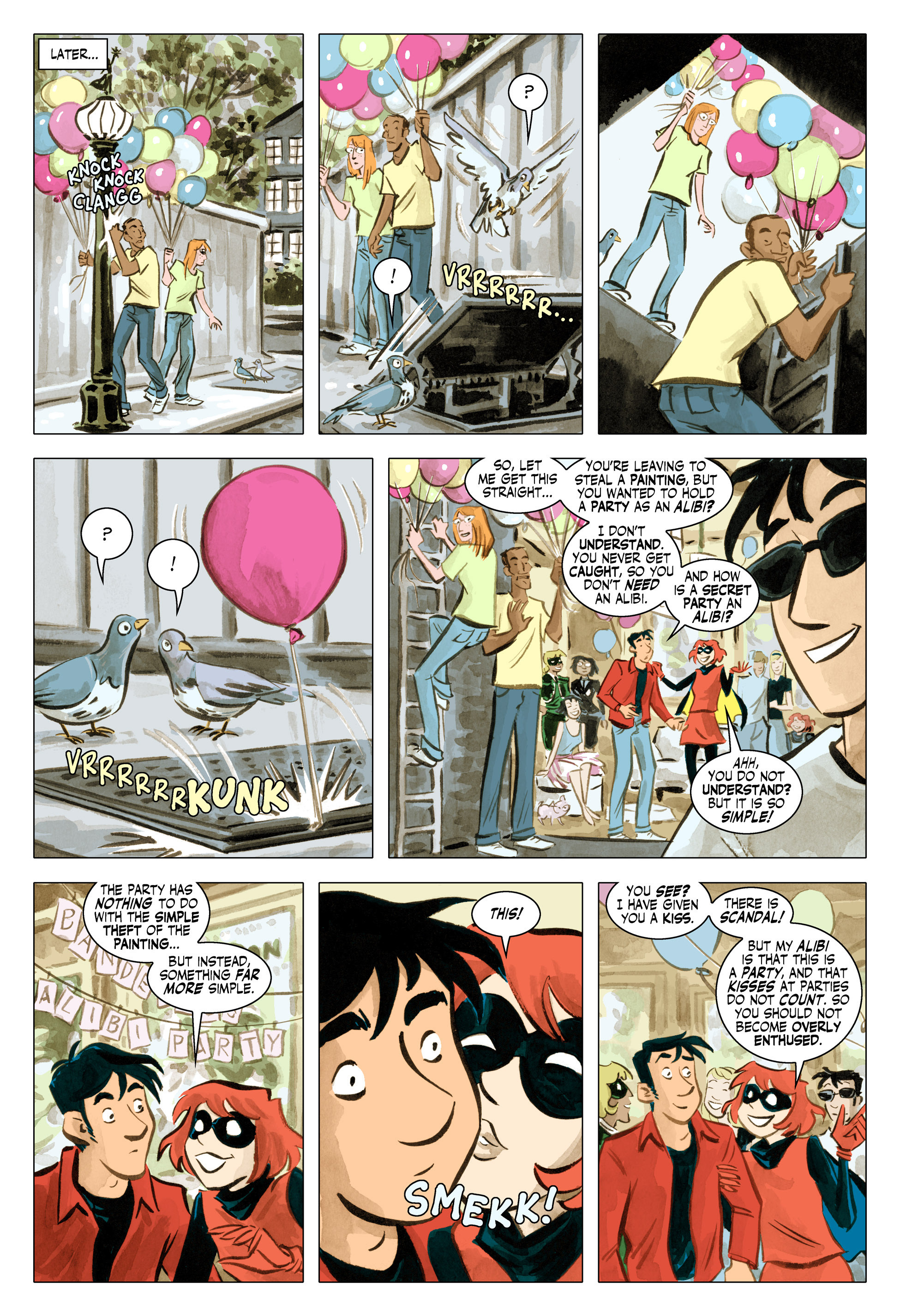 Read online Bandette (2012) comic -  Issue #14 - 11