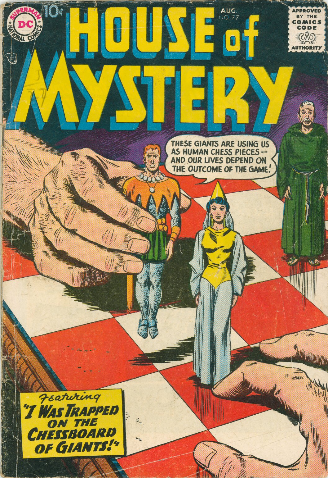 Read online House of Mystery (1951) comic -  Issue #77 - 1