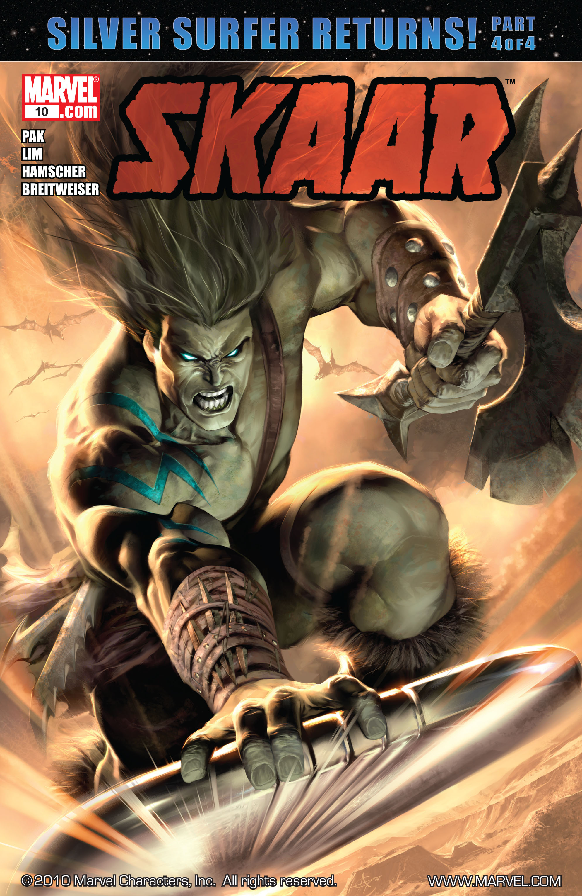 Read online Skaar: Son of Hulk comic -  Issue #10 - 1