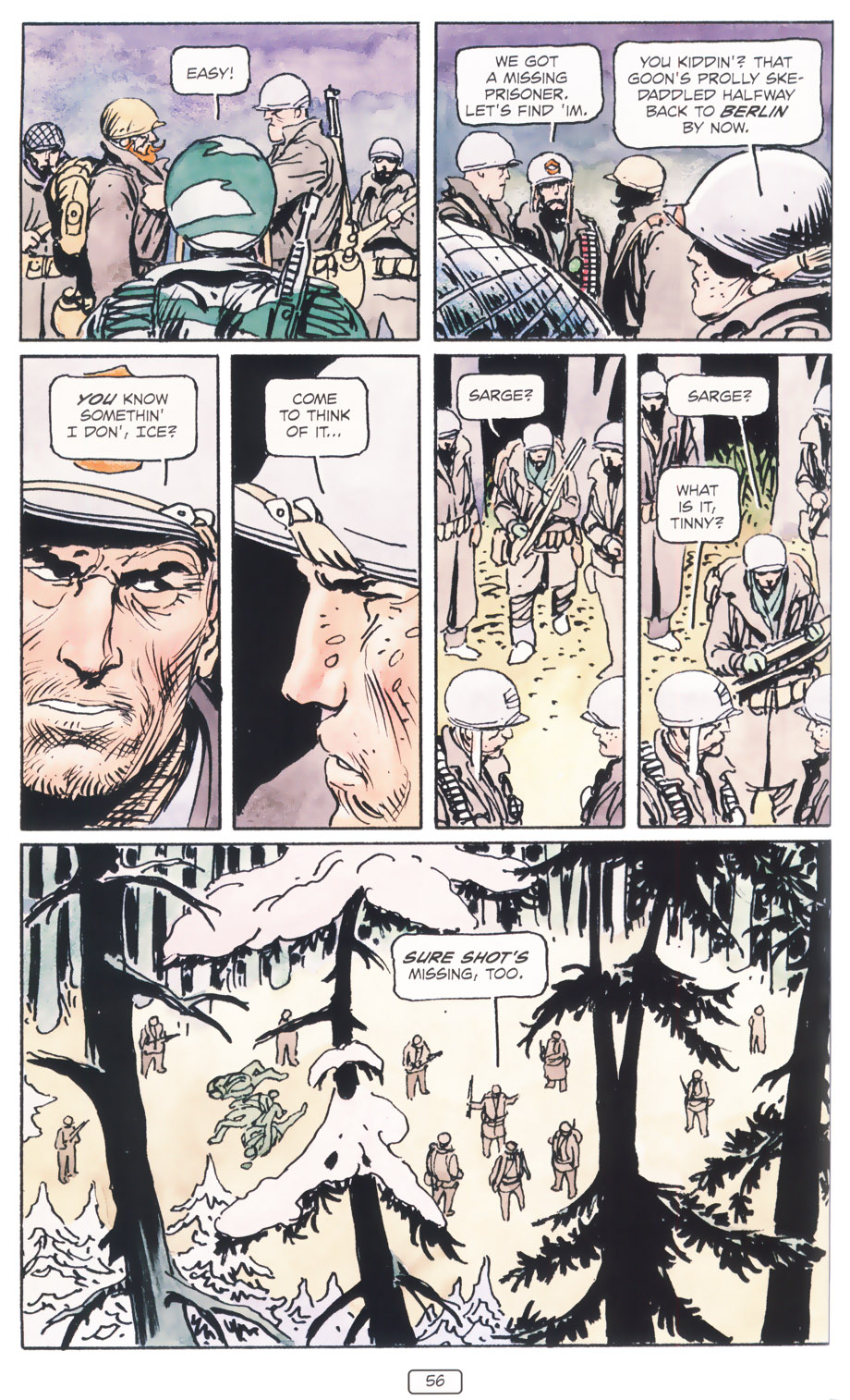 Read online Sgt. Rock: Between Hell & A Hard Place comic -  Issue # TPB - 62