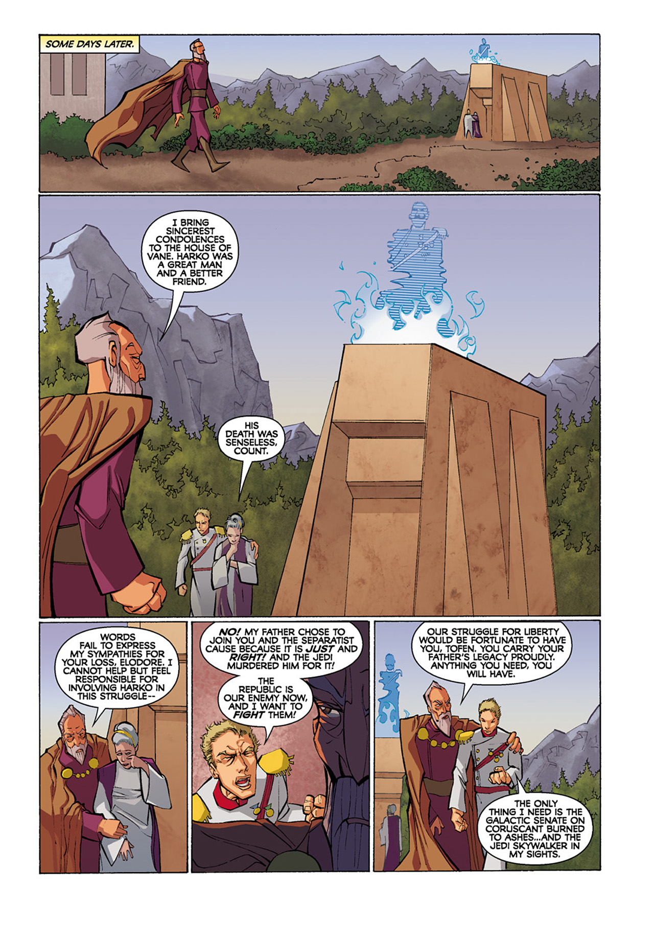 Read online Star Wars: The Clone Wars comic -  Issue #10 - 18