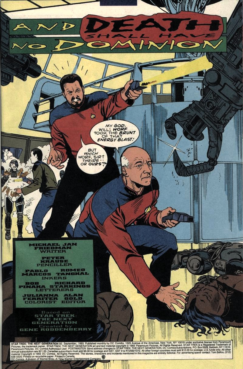 Read online Star Trek: The Next Generation (1989) comic -  Issue #50 - 2