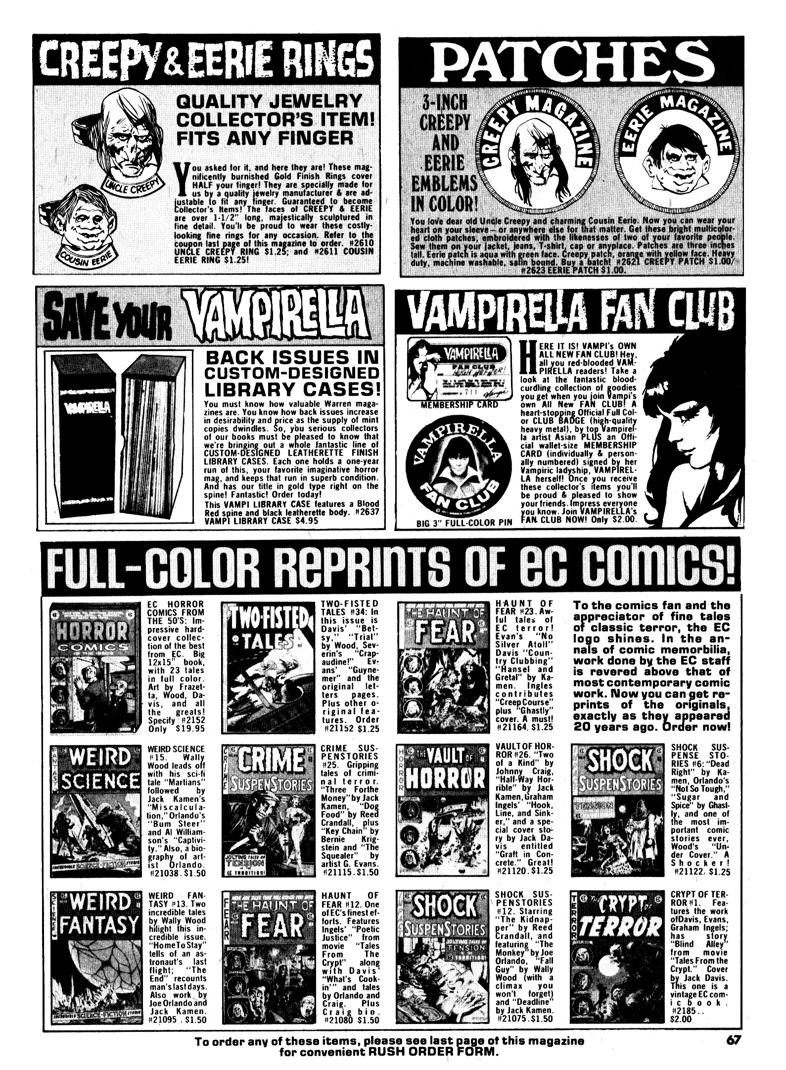 Read online Vampirella (1969) comic -  Issue #41 - 67