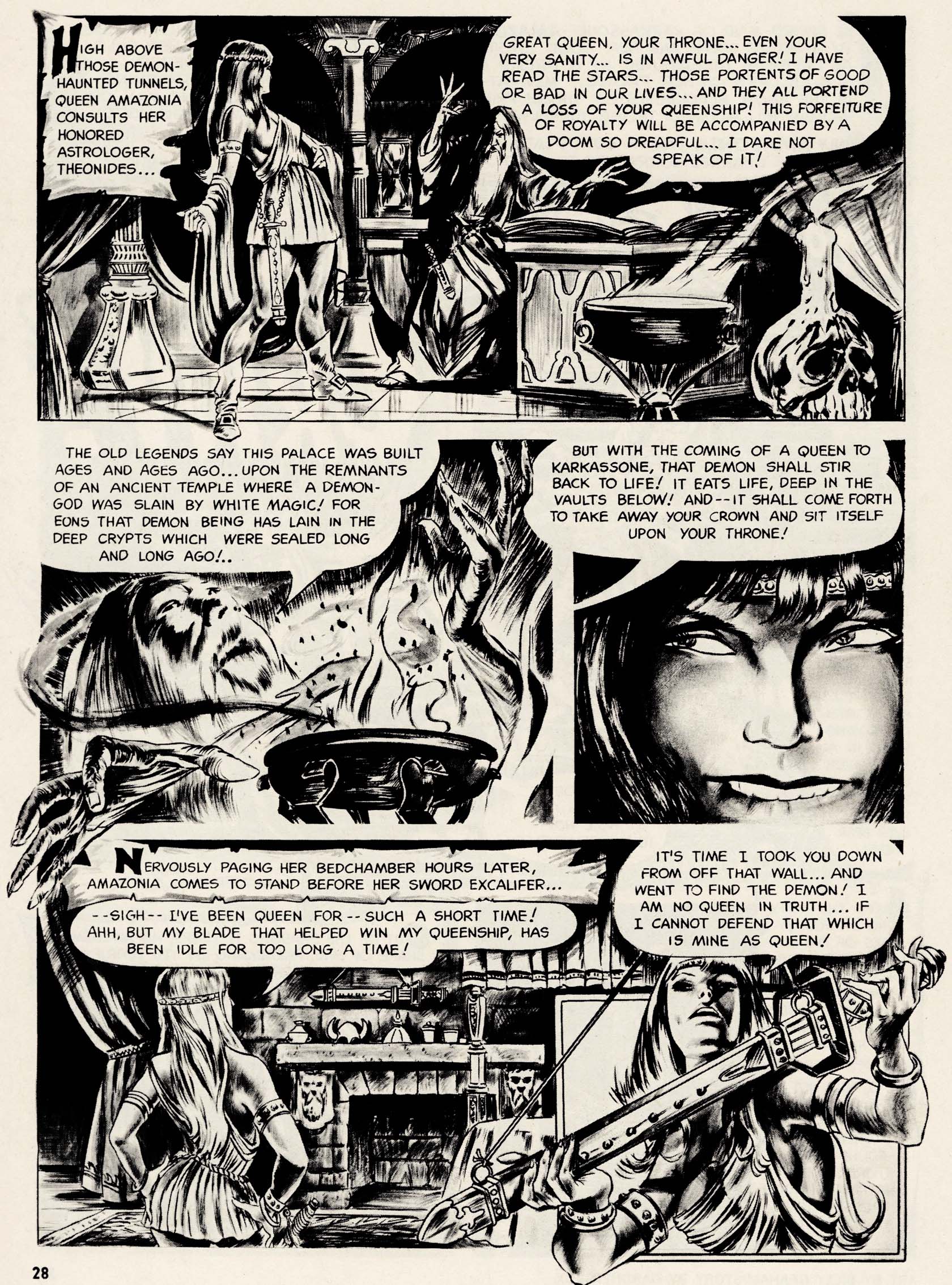 Read online Vampirella (1969) comic -  Issue #8 - 28