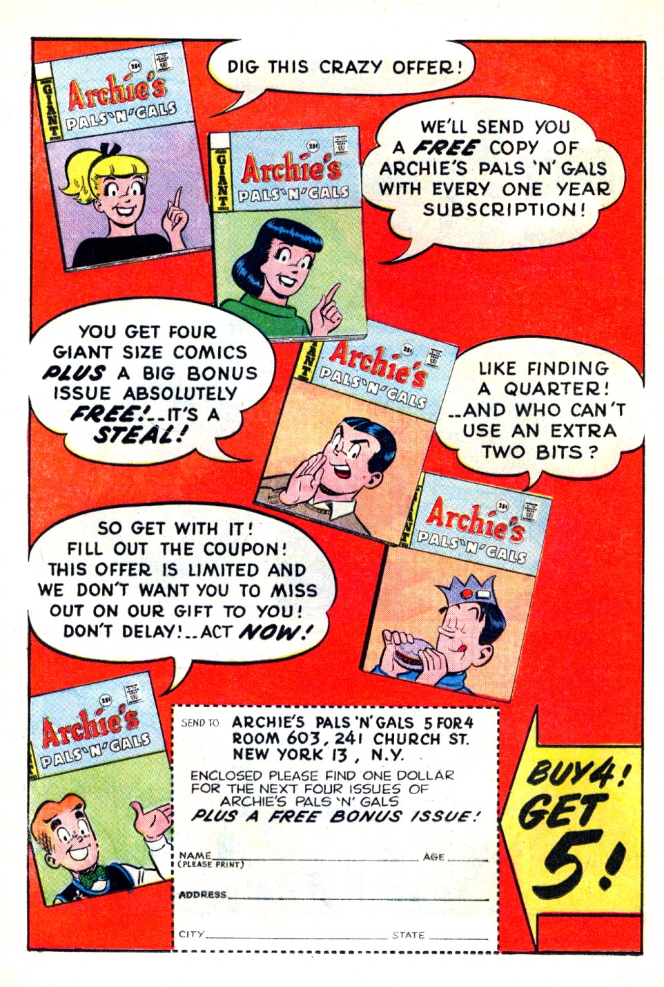Read online Archie's Madhouse comic -  Issue #46 - 20
