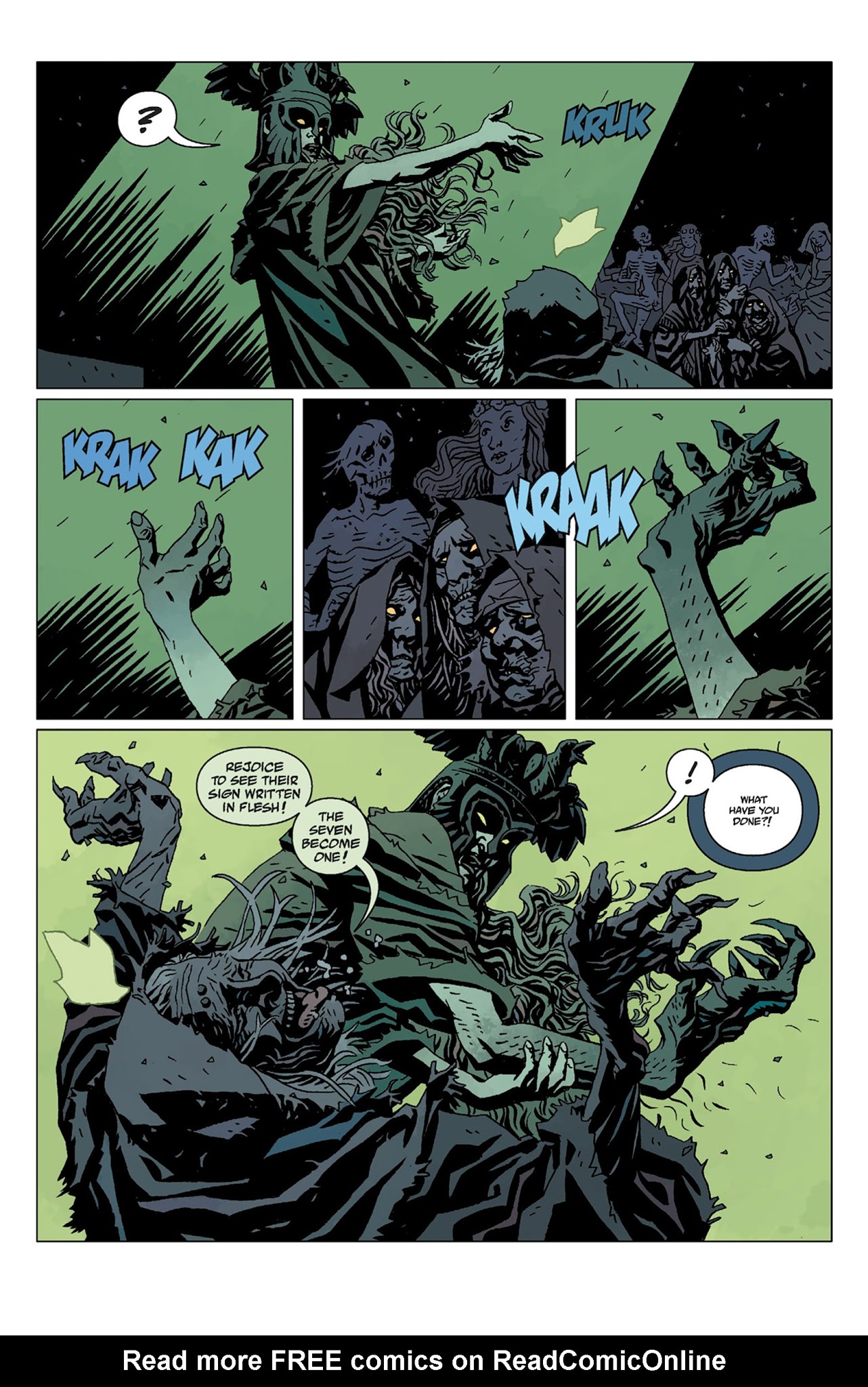 Read online Hellboy: The Storm And The Fury comic -  Issue # TPB - 83