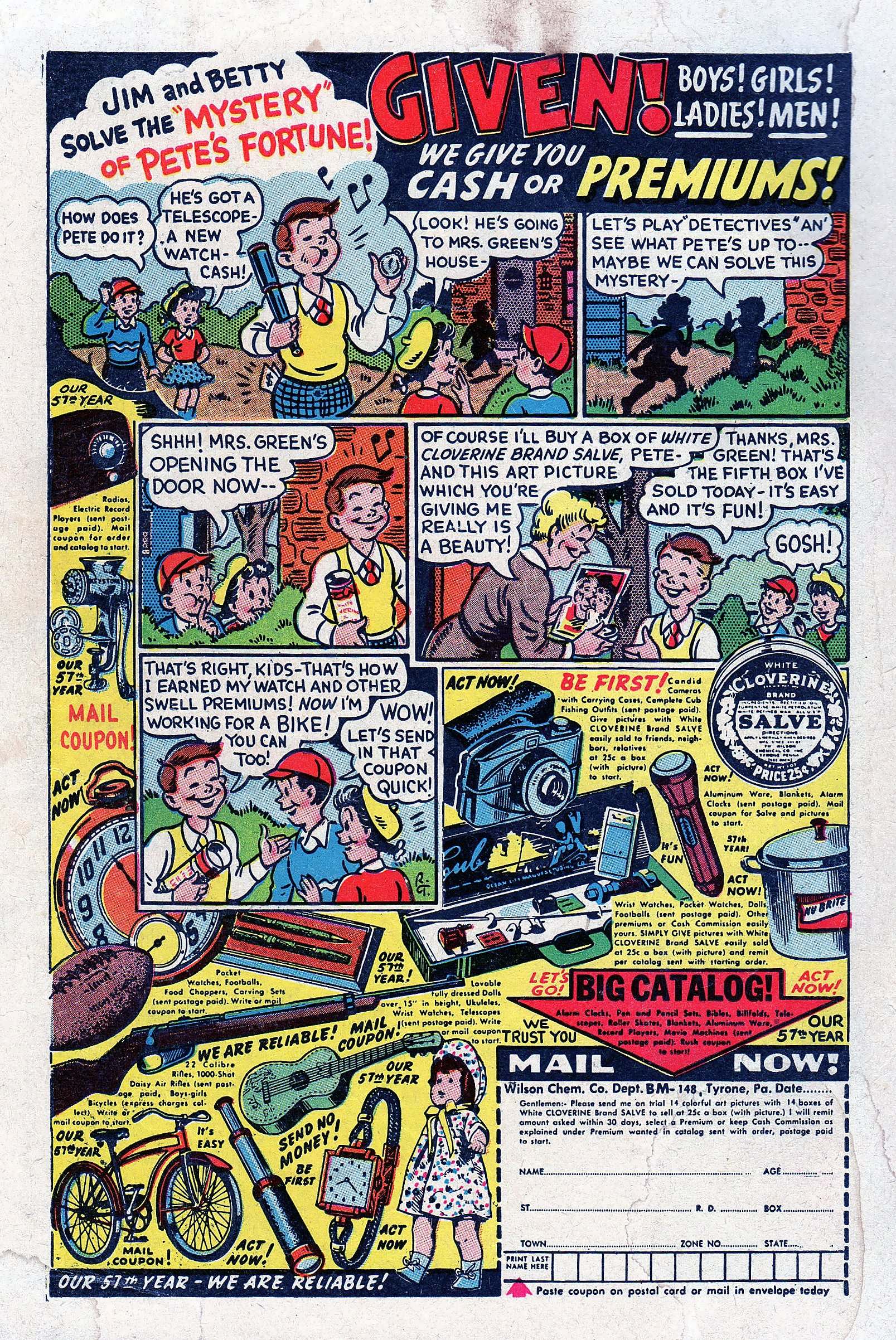 Read online Crime Cases Comics (1951) comic -  Issue #11 - 36