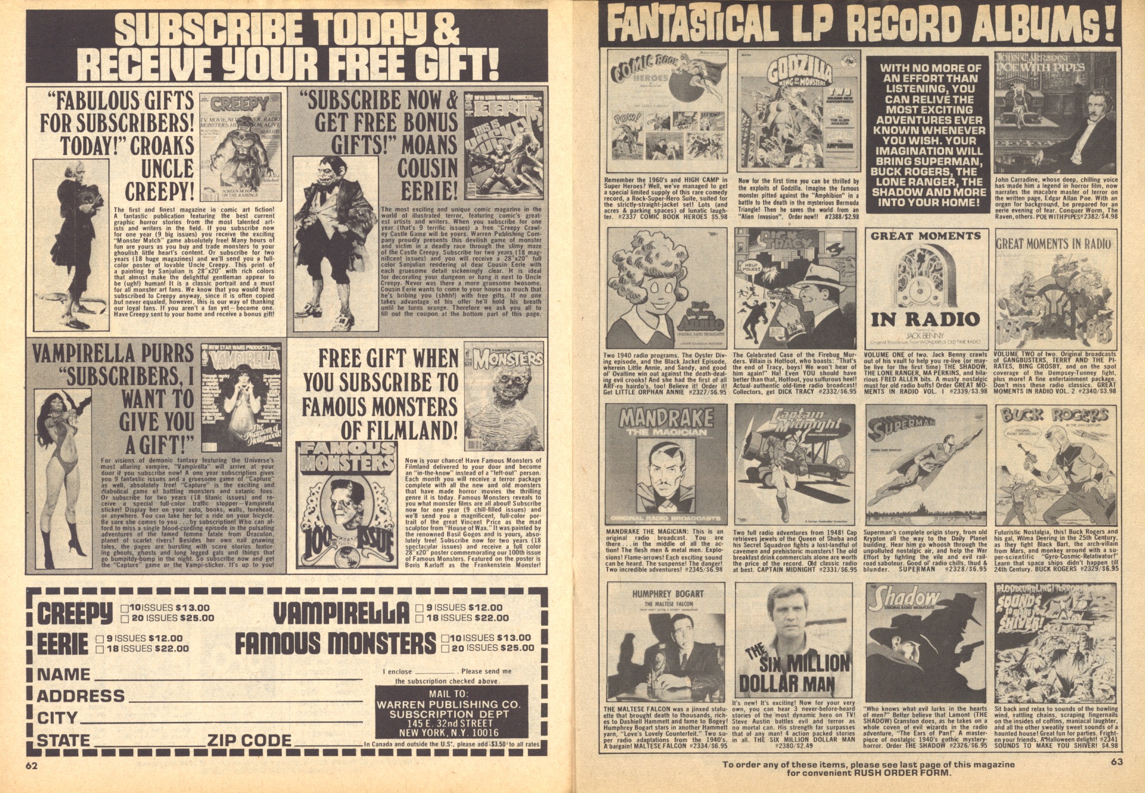 Read online Creepy (1964) comic -  Issue #98 - 57