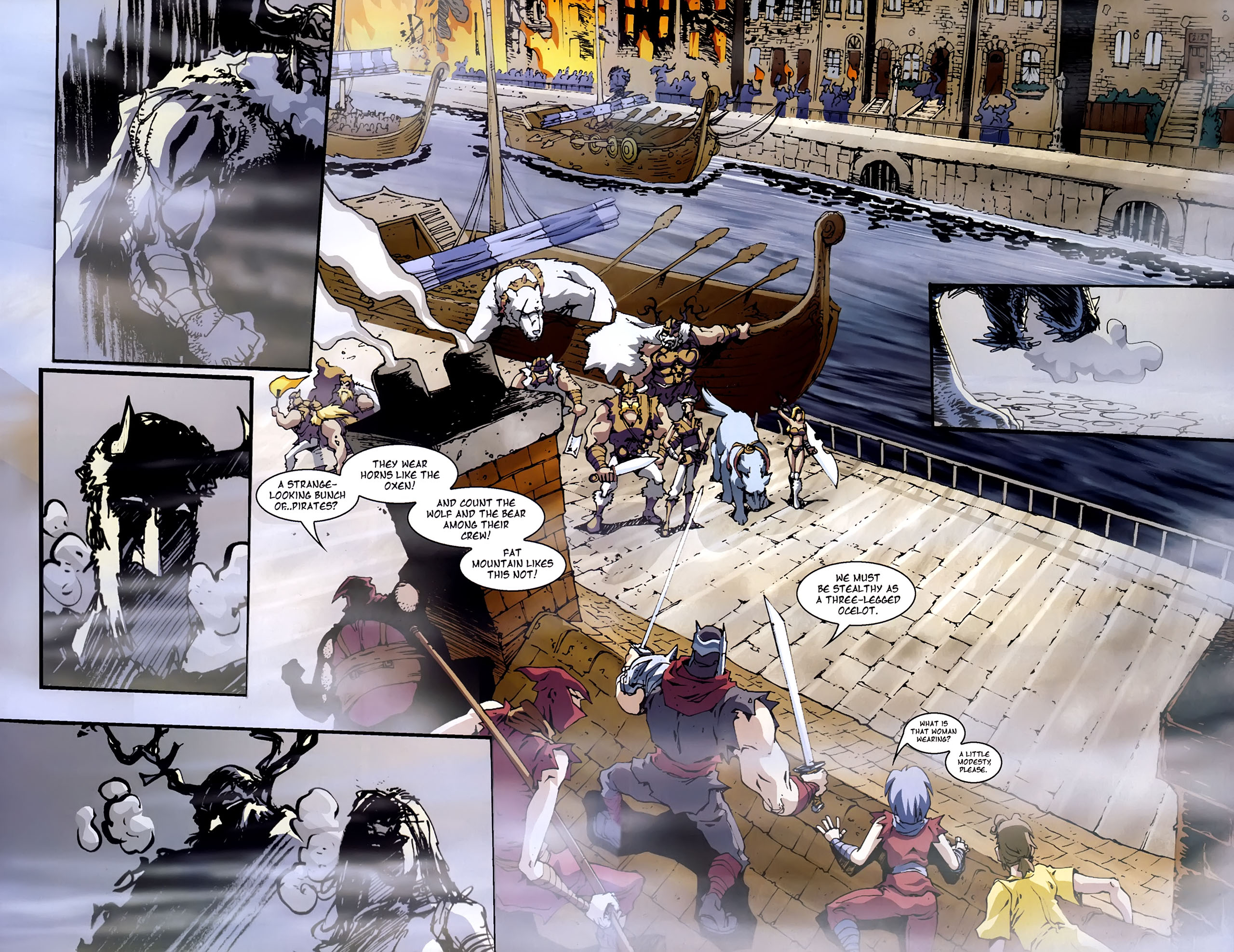 Read online Pirates vs. Ninjas II comic -  Issue #4 - 9