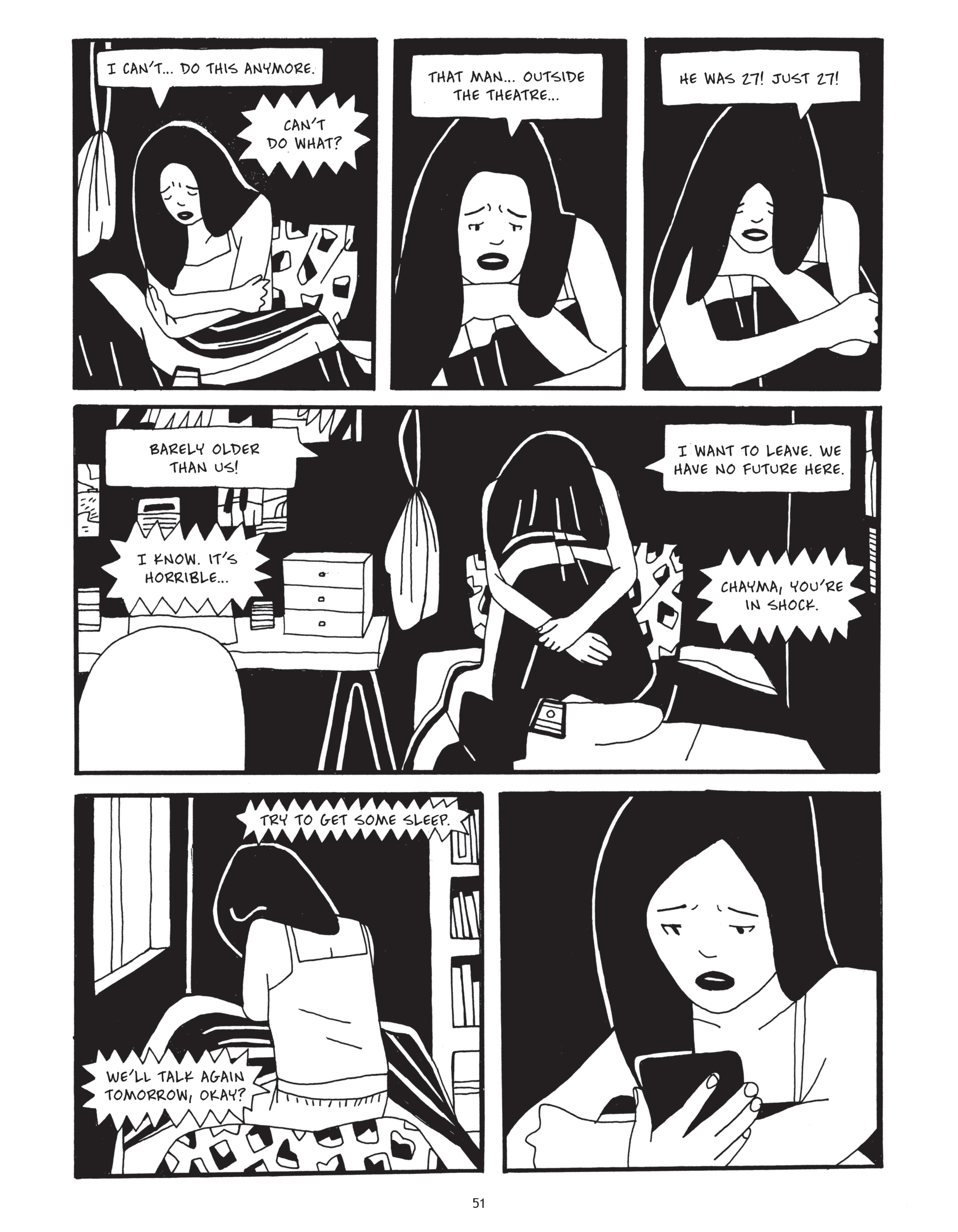 Read online After the Spring: A Story of Tunisian Youth comic -  Issue # TPB - 51