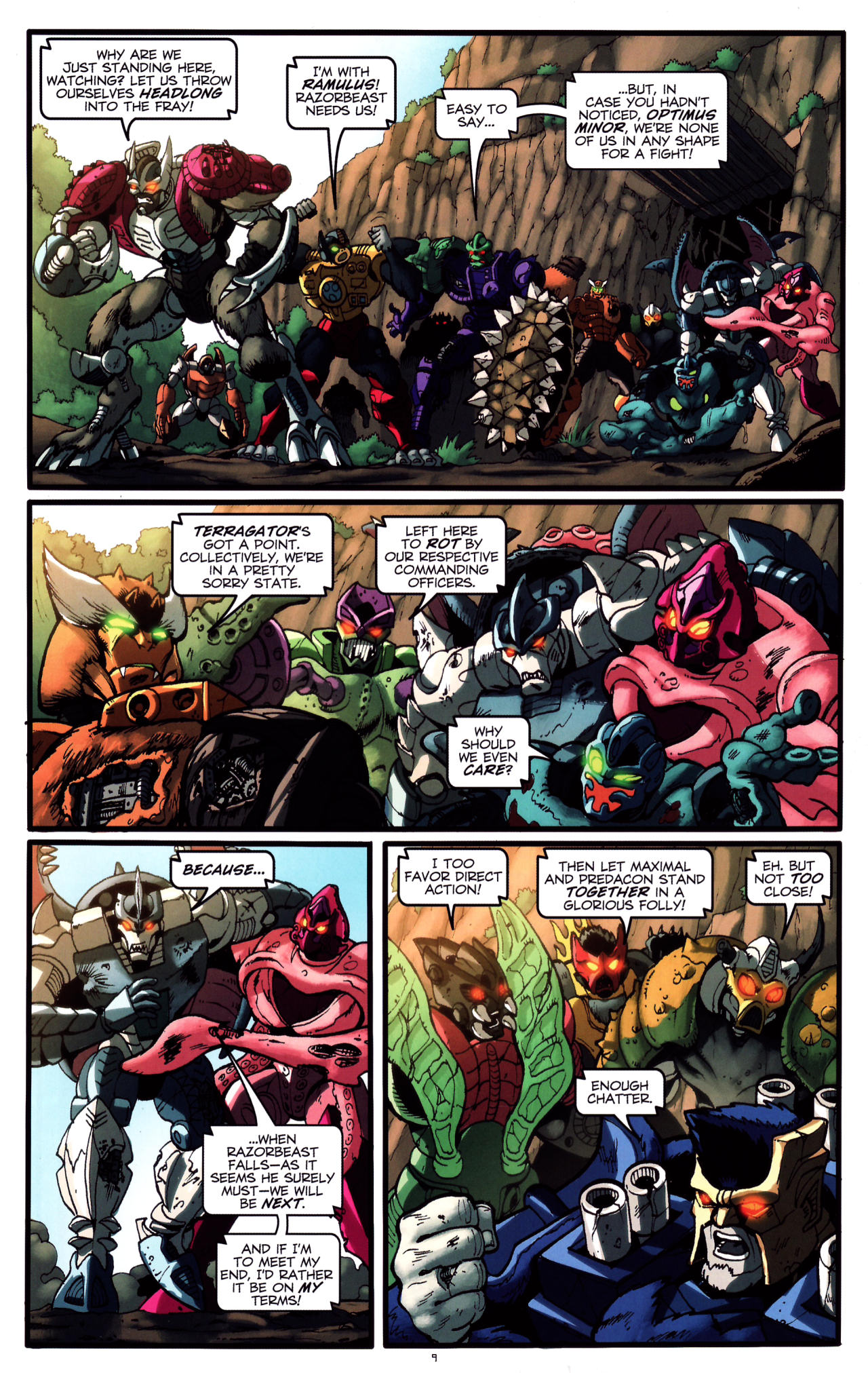 Read online Transformers: Beast Wars: The Ascending comic -  Issue #4 - 11