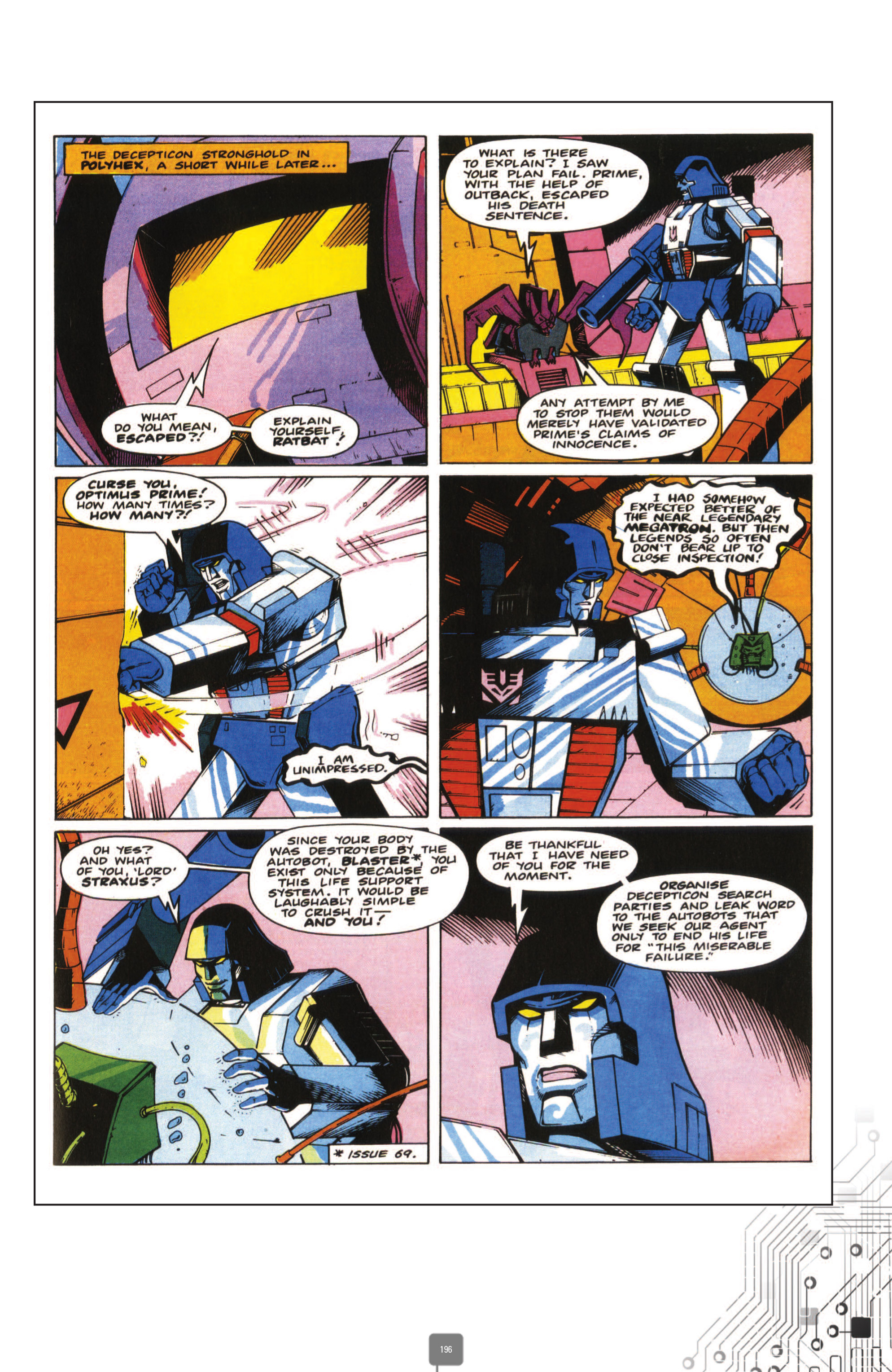 Read online The Transformers Classics UK comic -  Issue # TPB 3 - 197