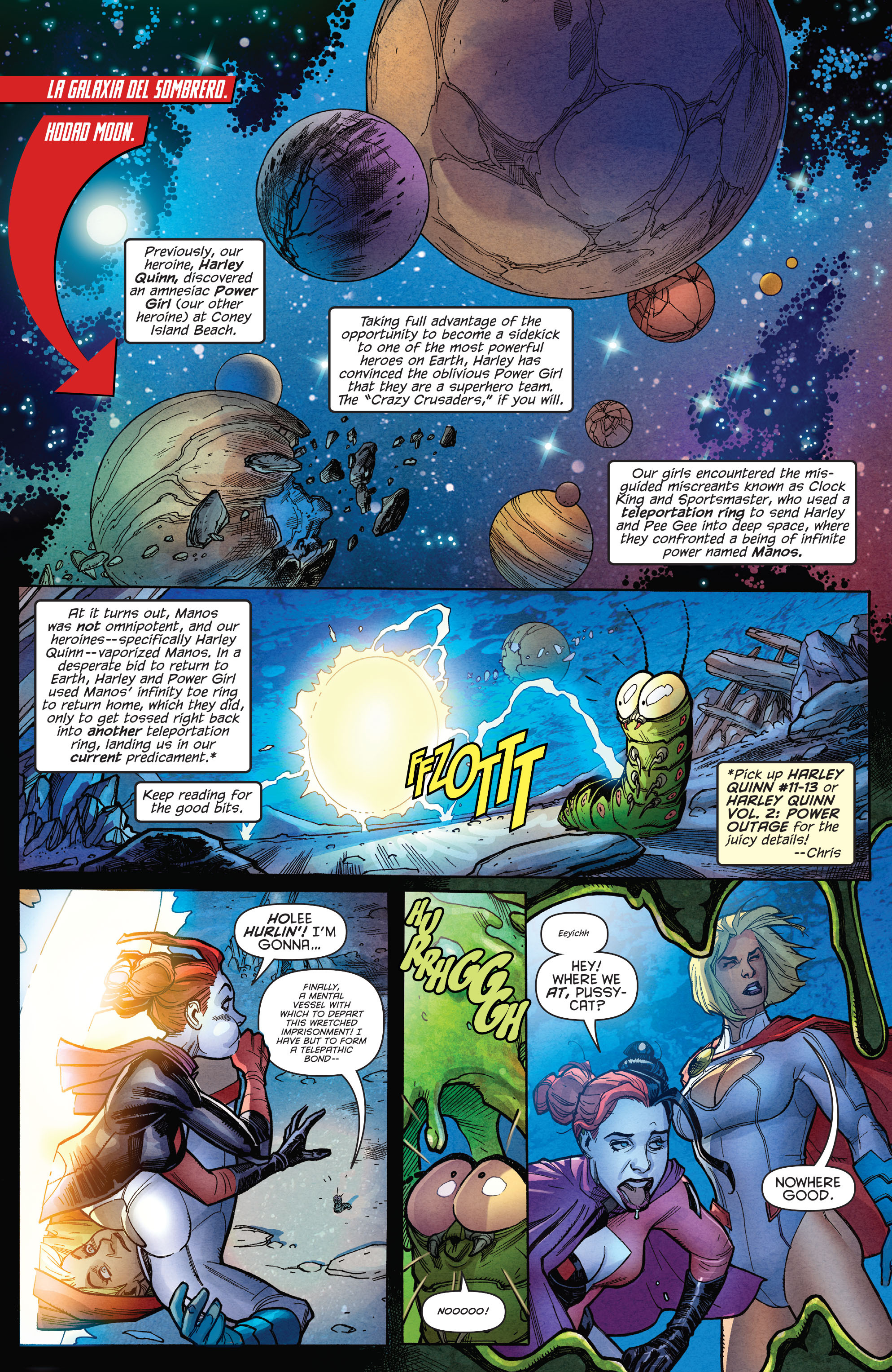 Read online Harley Quinn and Power Girl comic -  Issue #1 - 3