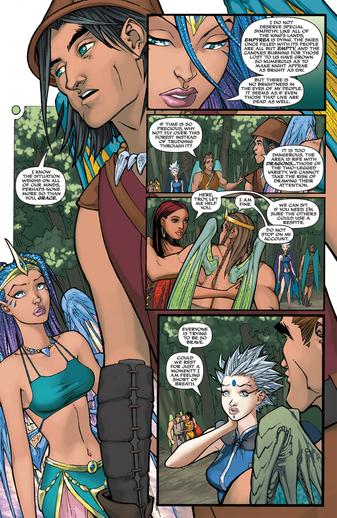 Read online Michael Turner's Soulfire: Dying Of The Light comic -  Issue # _TPB - 57