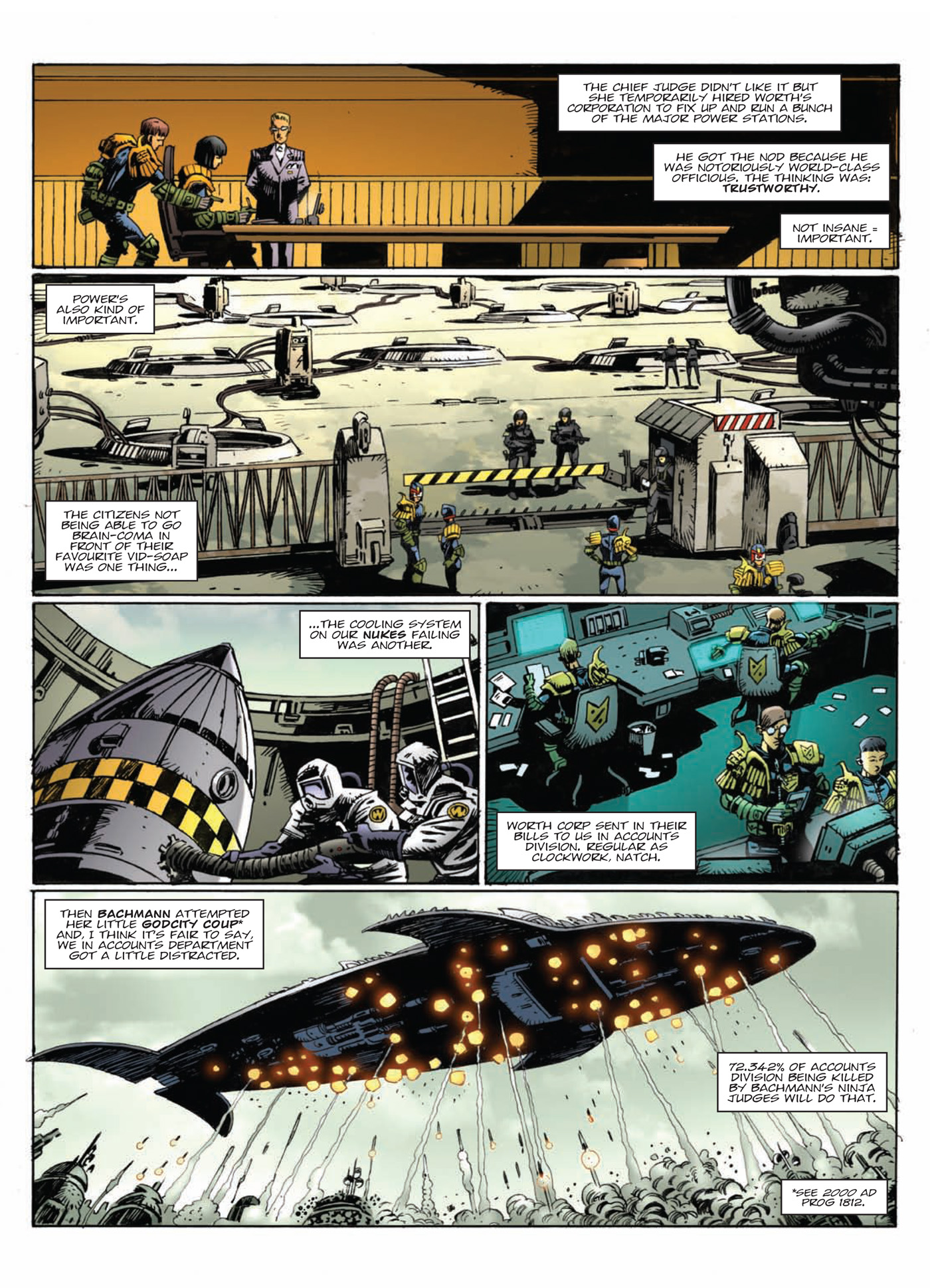 Read online Judge Dredd: Day of Chaos: Fallout comic -  Issue # TPB (Part 2) - 67