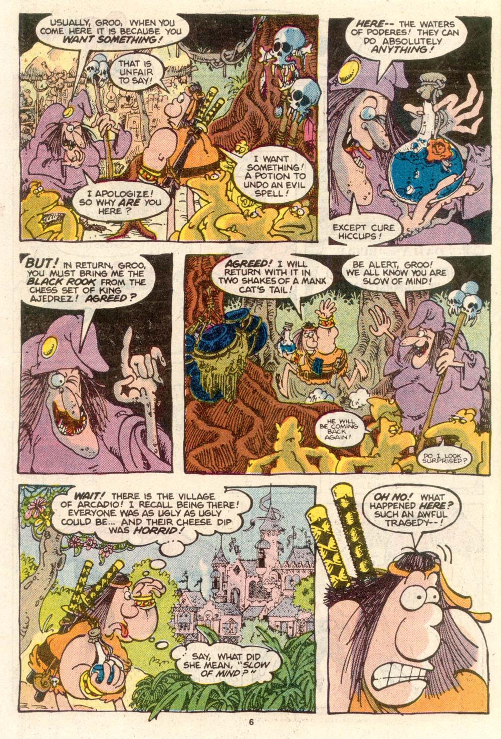 Read online Sergio Aragonés Groo the Wanderer comic -  Issue #24 - 7