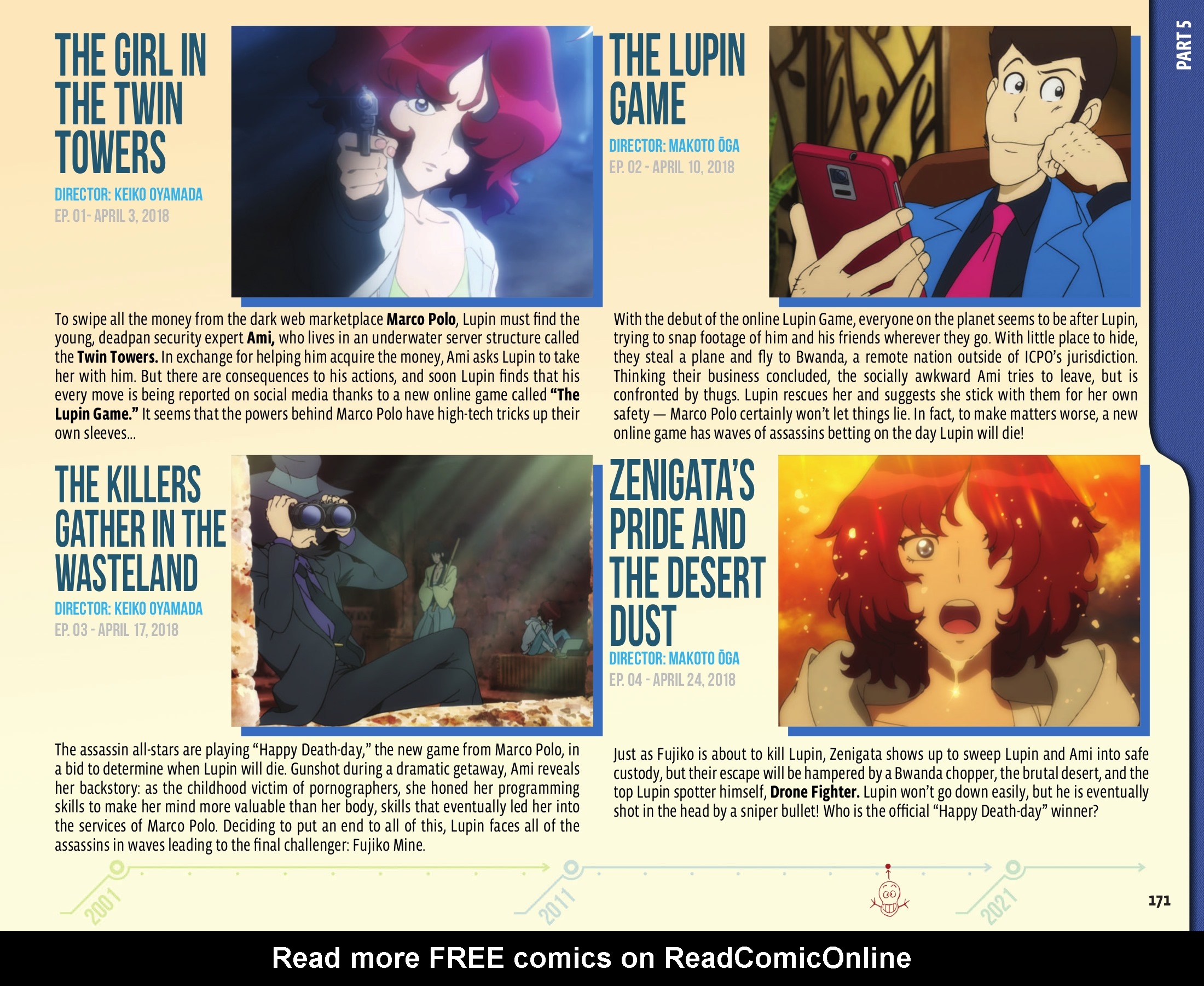 Read online 50 Animated Years of Lupin III comic -  Issue # TPB (Part 2) - 73