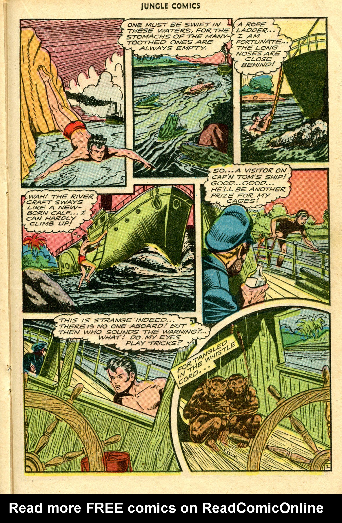 Read online Jungle Comics comic -  Issue #86 - 30