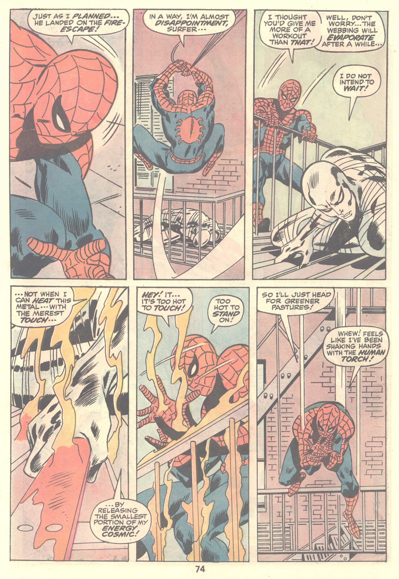 Read online Marvel Treasury Edition comic -  Issue #9 - 74