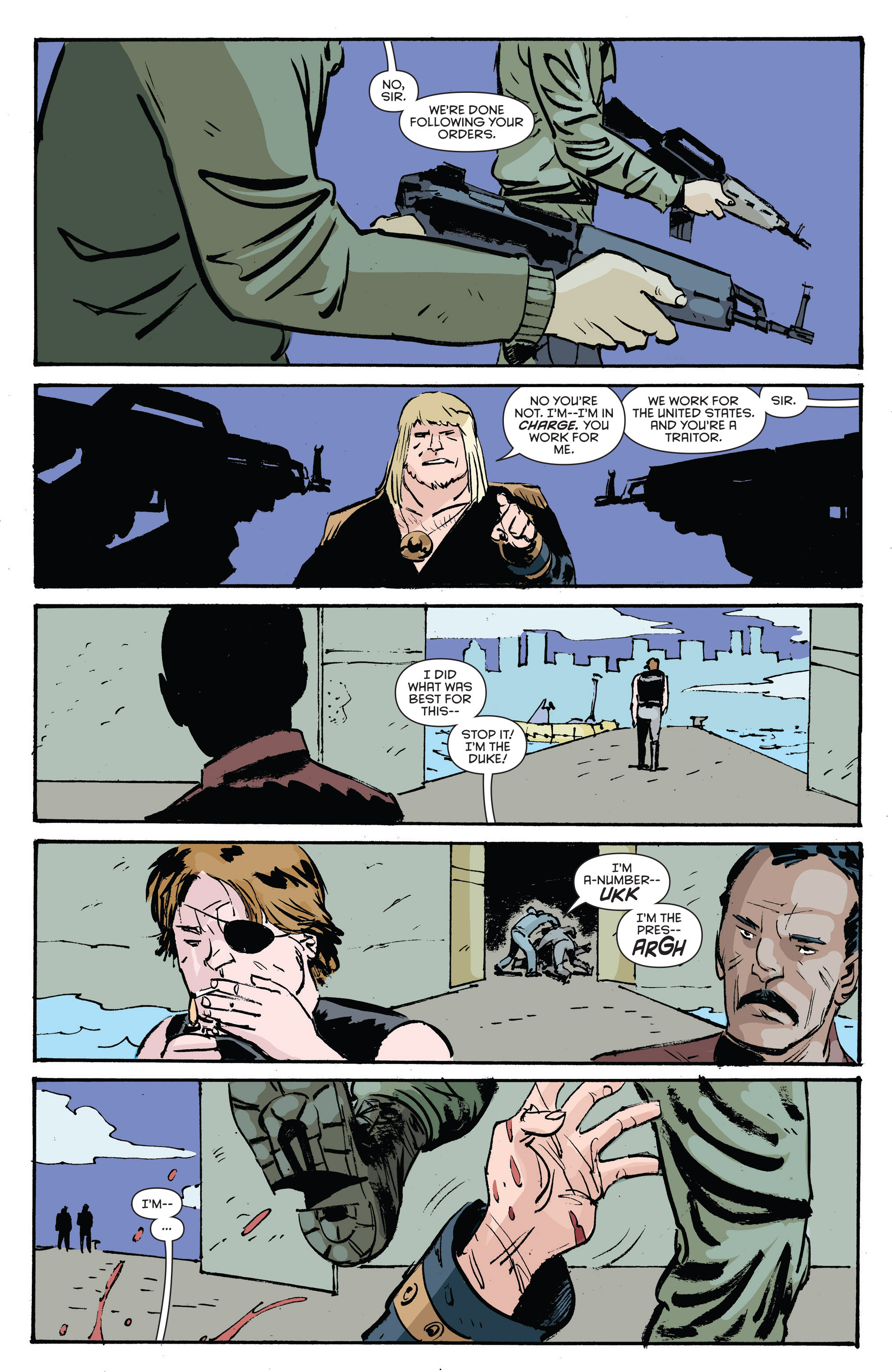 Read online Escape from New York comic -  Issue #12 - 23
