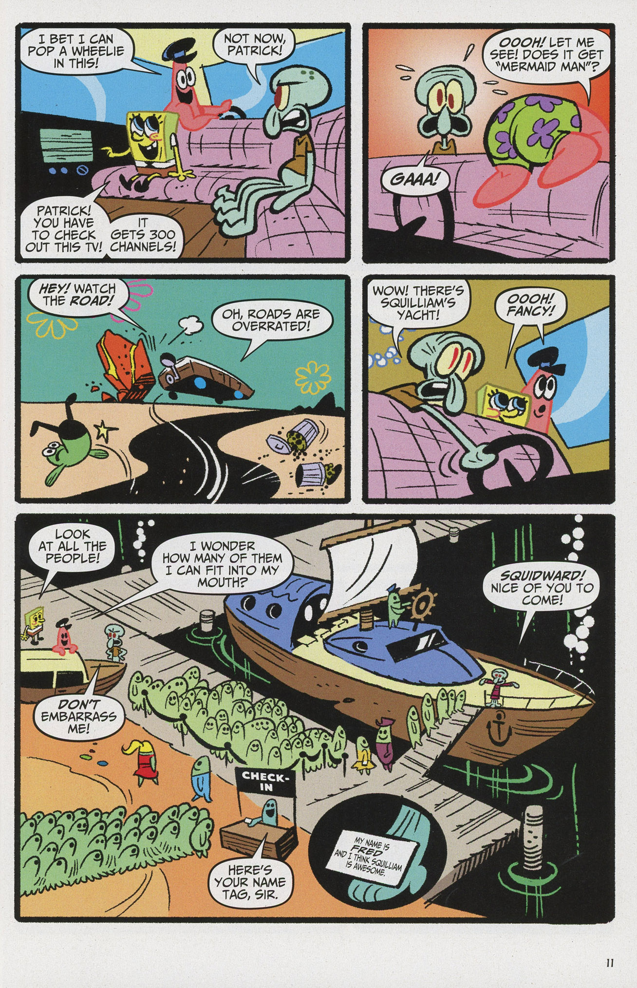 Read online SpongeBob Comics comic -  Issue #12 - 13