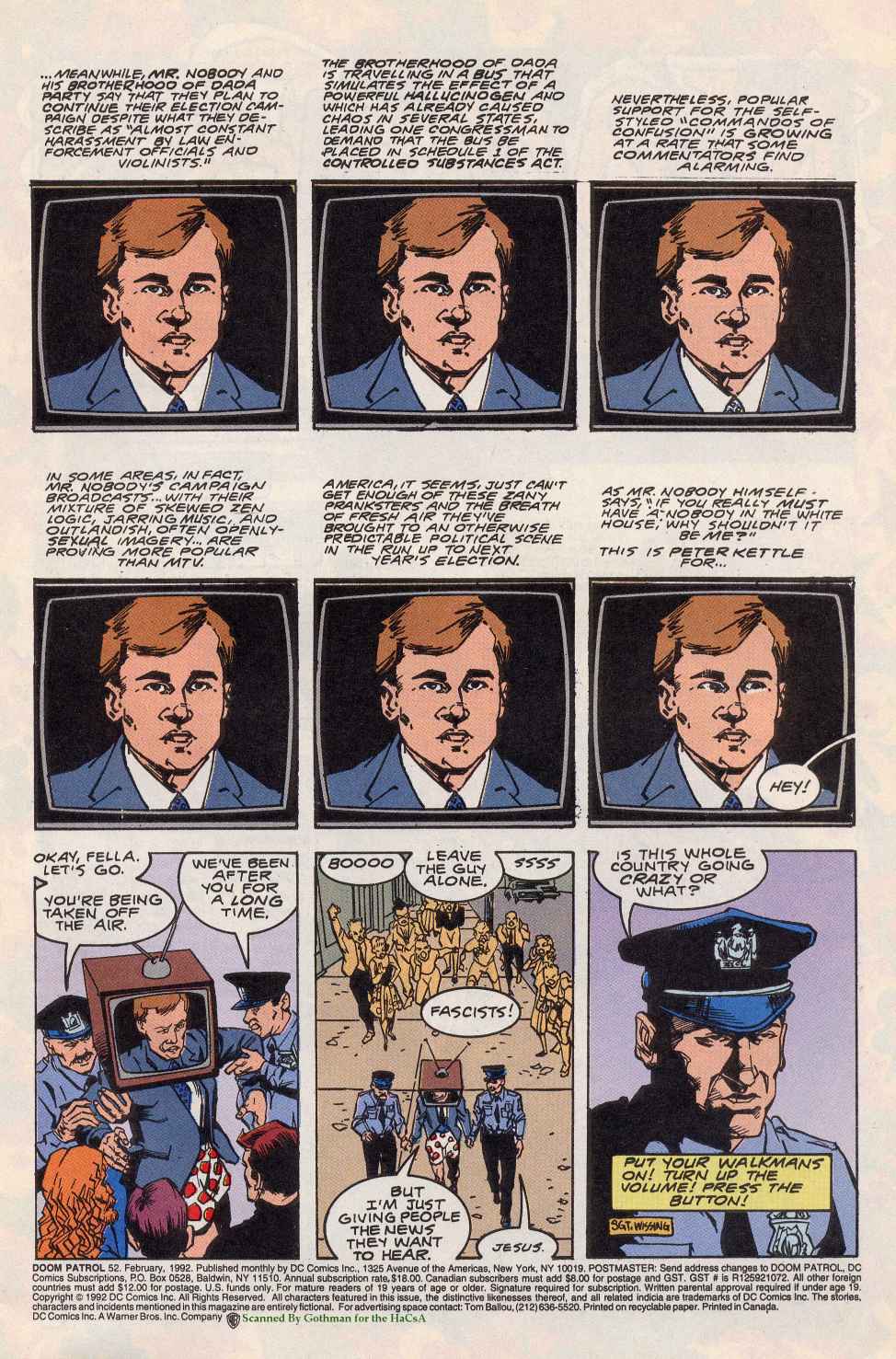 Read online Doom Patrol (1987) comic -  Issue #51 - 2