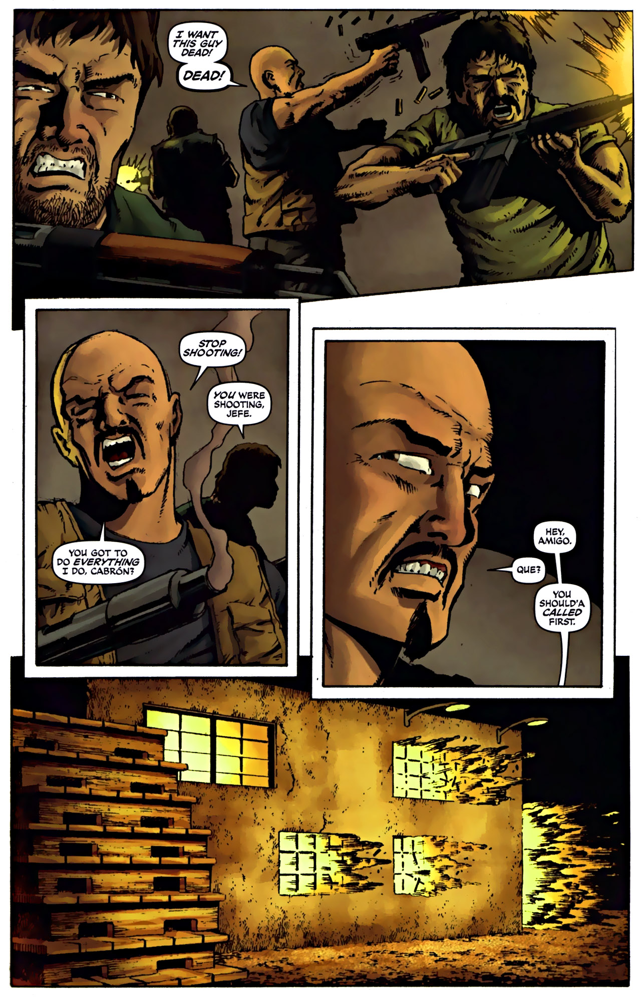Read online The Expendables comic -  Issue #4 - 11